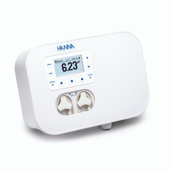 Bộ Kiểm Soát pH/ORPTrong Bể Bơi, Kết Hợp Bơm Hanna Cloud Bộ Kiểm Soát pH/ORPTrong Bể Bơi, Kết Hợp Bơm Hanna Cloud