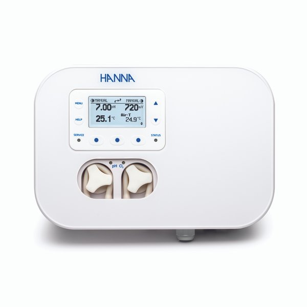 Bộ kiểm soát pH/ORP trong bể bơi, kết hợp bơm, ngõ ra 4-20 mA