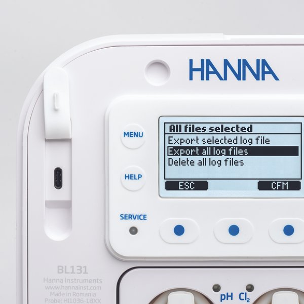 Bộ kiểm soát pH/ORP trong bể bơi, kết hợp bơm, ngõ ra 4-20 mA