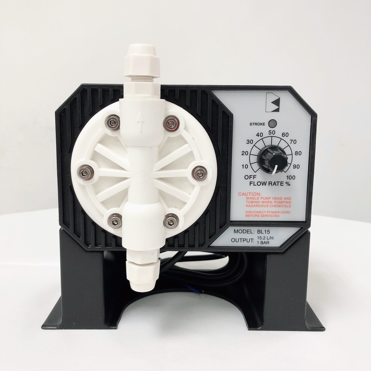 Bơm Định Lượng hóa chất lỏng Black Stone 15.2 lít/giờ 1 bar