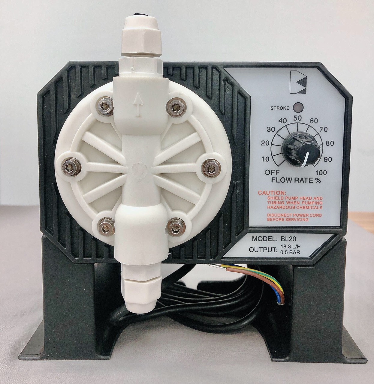 Bơm Định Lượng hóa chất lỏng Black Stone 18.3 lít/giờ 0.5 bar