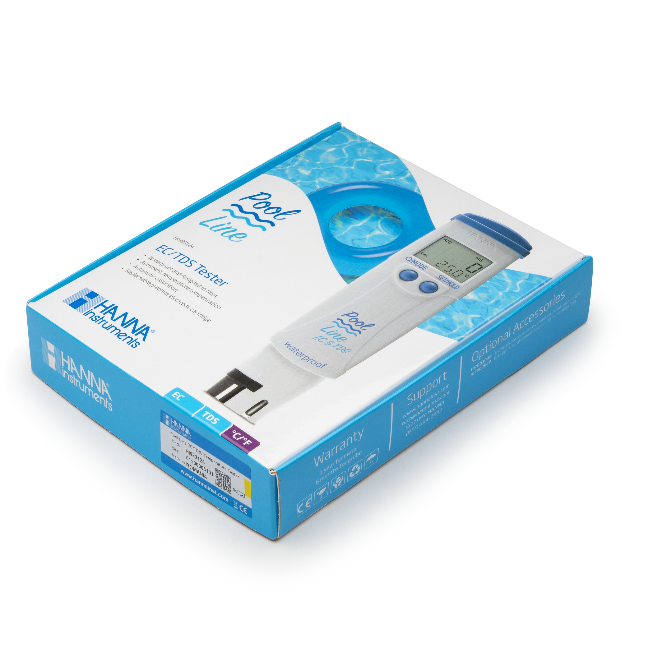 Bút Đo EC/TDS/Nhiệt Độ Cho Nước Hồ Bơi Bút Đo EC/TDS/Nhiệt Độ Cho Nước Hồ Bơi