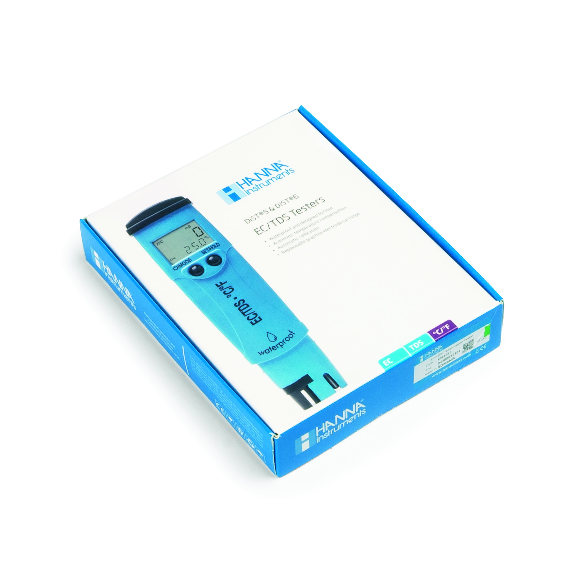 Bút Đo EC/TDS/Nhiệt độ Thang Thấp Dist 5 Bút Đo EC/TDS/Nhiệt độ Thang Thấp Dist 5