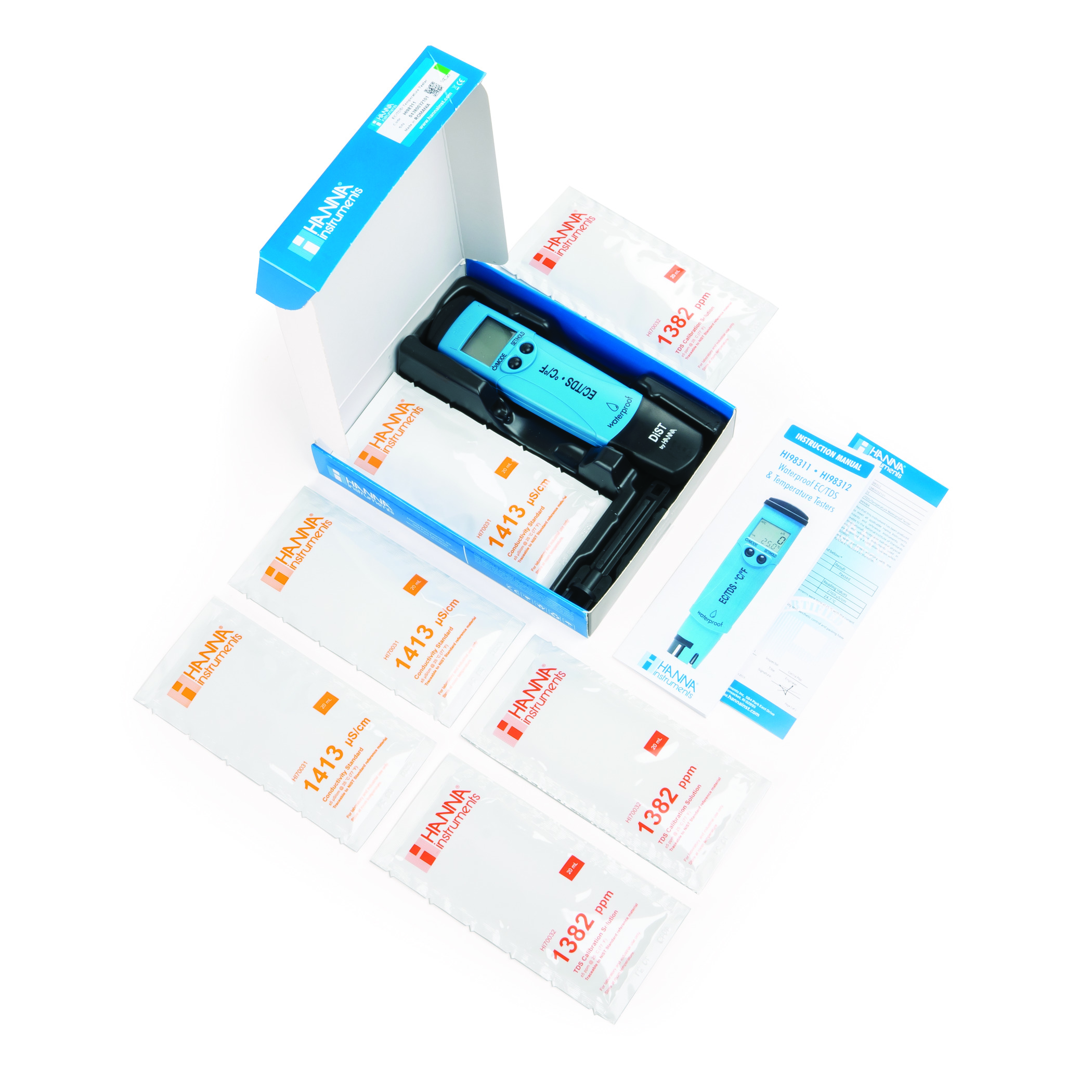 Bút Đo EC/TDS/Nhiệt độ Thang Thấp Dist 5 Bút Đo EC/TDS/Nhiệt độ Thang Thấp Dist 5