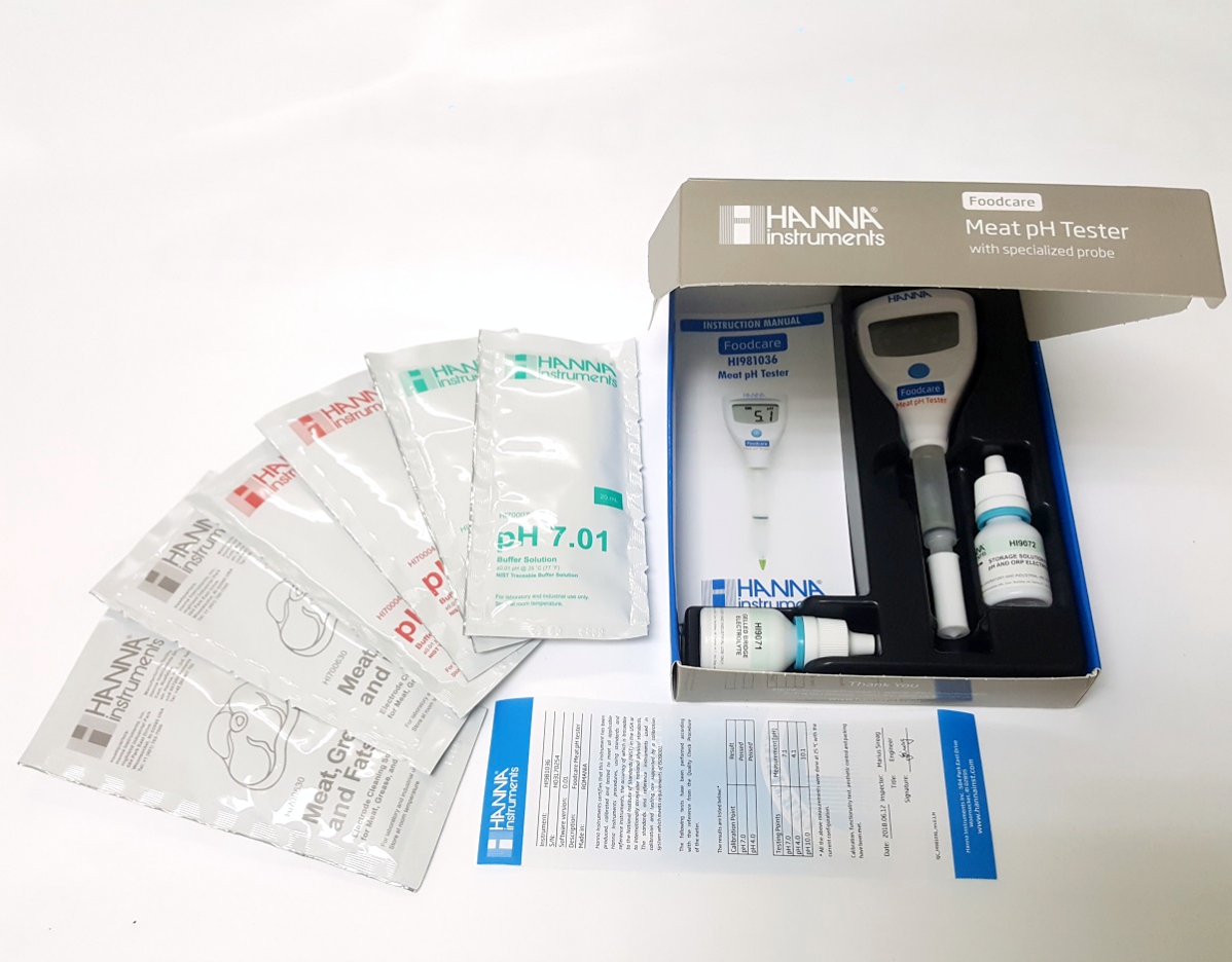 Bút Đo pH Trực Tiếp Trong Thịt Và Nước