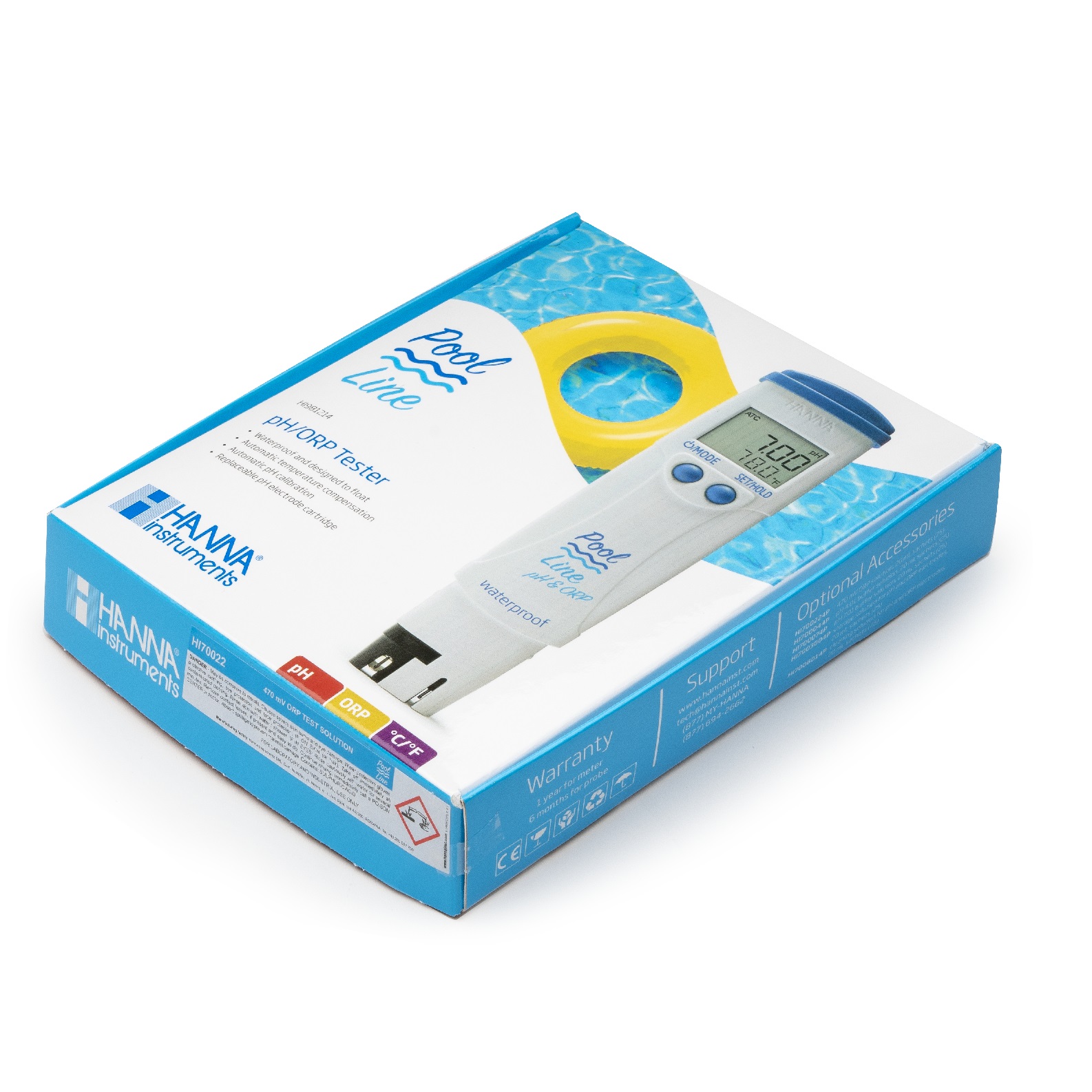 Bút Đo pH/ORP/Nhiệt Độ Chuyên Hồ Bơi PoolLine Bút Đo pH/ORP/Nhiệt Độ Chuyên Hồ Bơi PoolLine