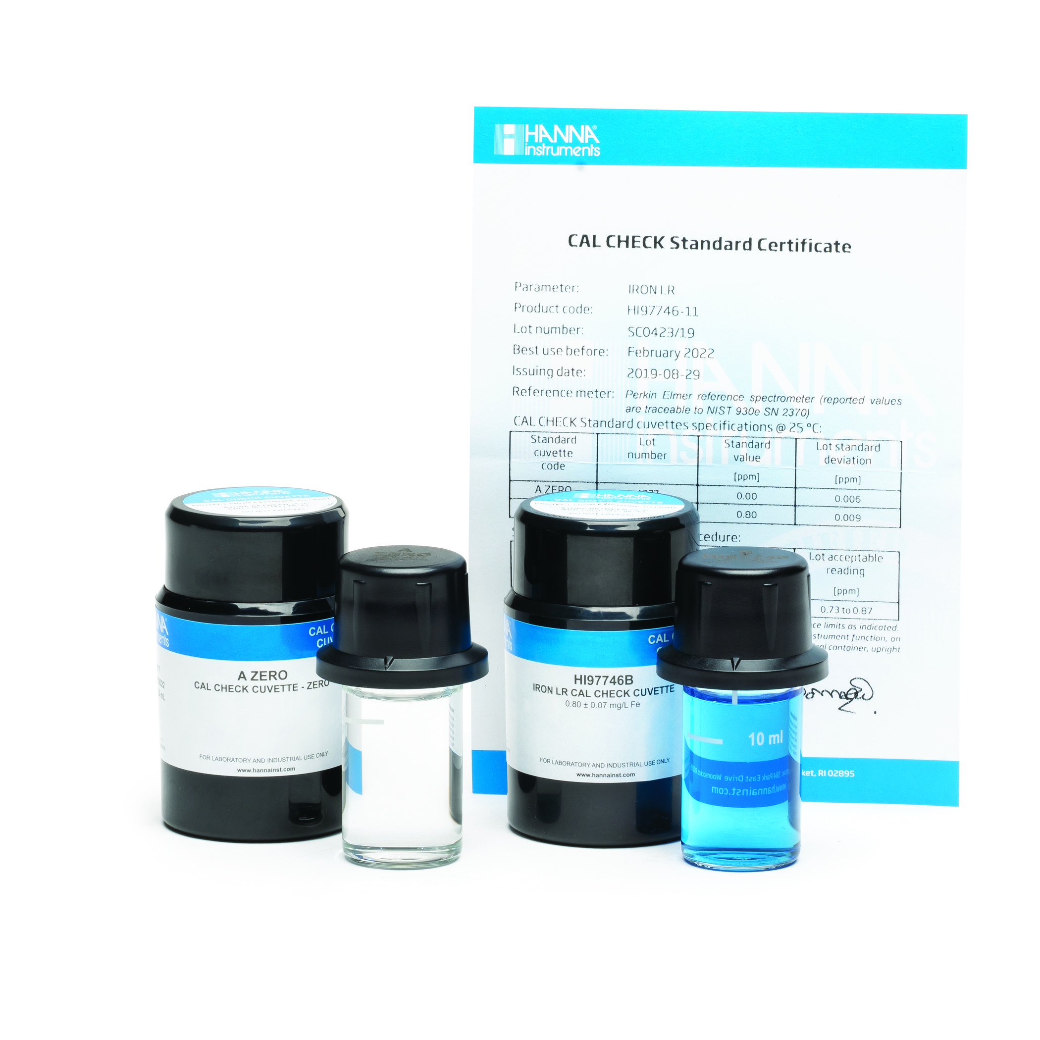 Dung Dịch CAL Check™ Chuẩn Sắt LR Dùng Cho Máy Quang