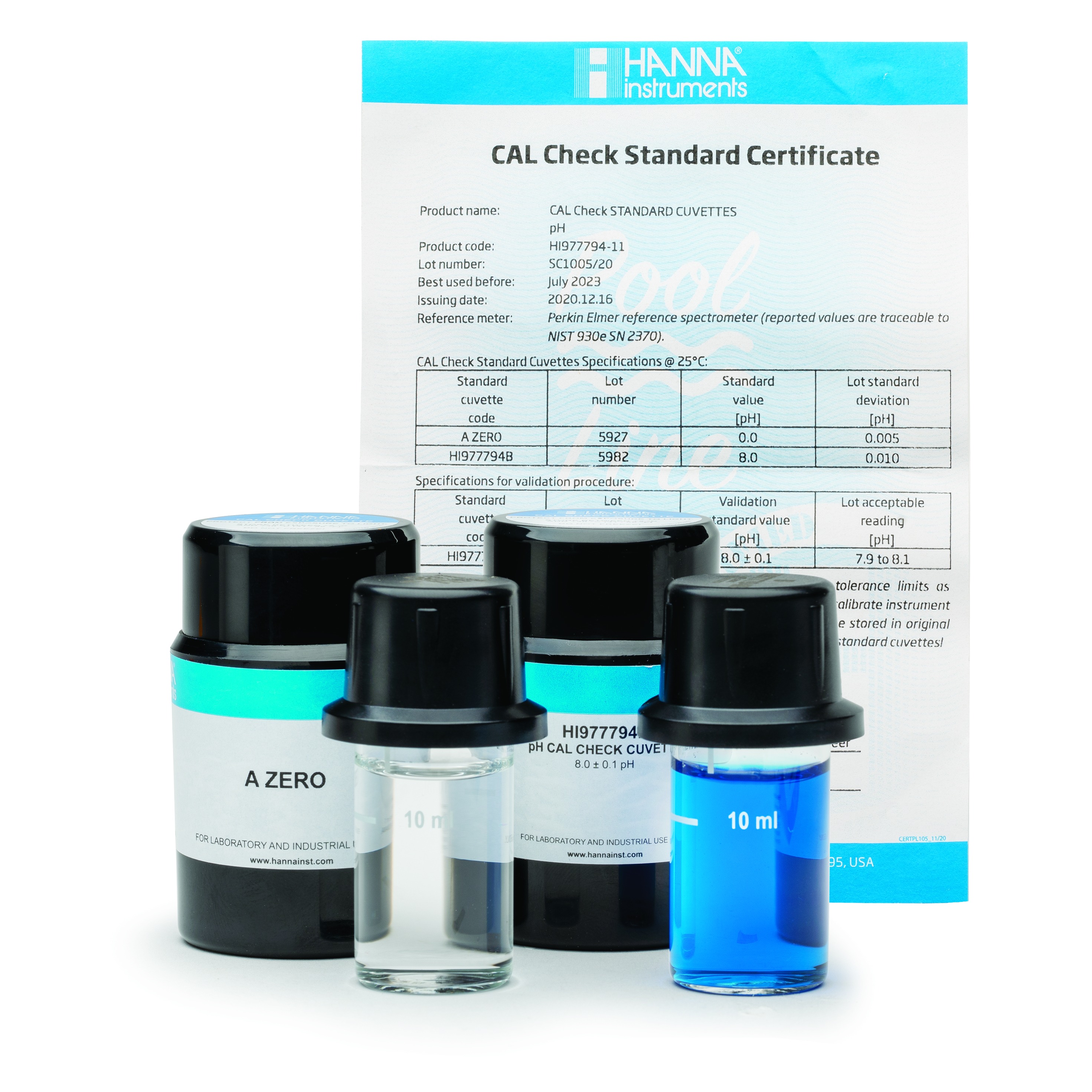 Dung Dịch CAL Check™ Chuẩn pH Dùng Cho Máy Đo Quang PoolLine