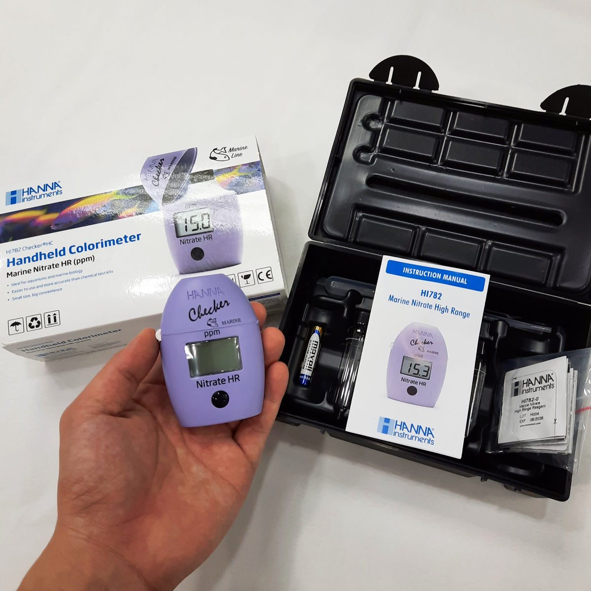 Checker Đo Nitrat Thang Cao Cho Nước Mặn Checker Đo Nitrat Thang Cao Cho Nước Mặn