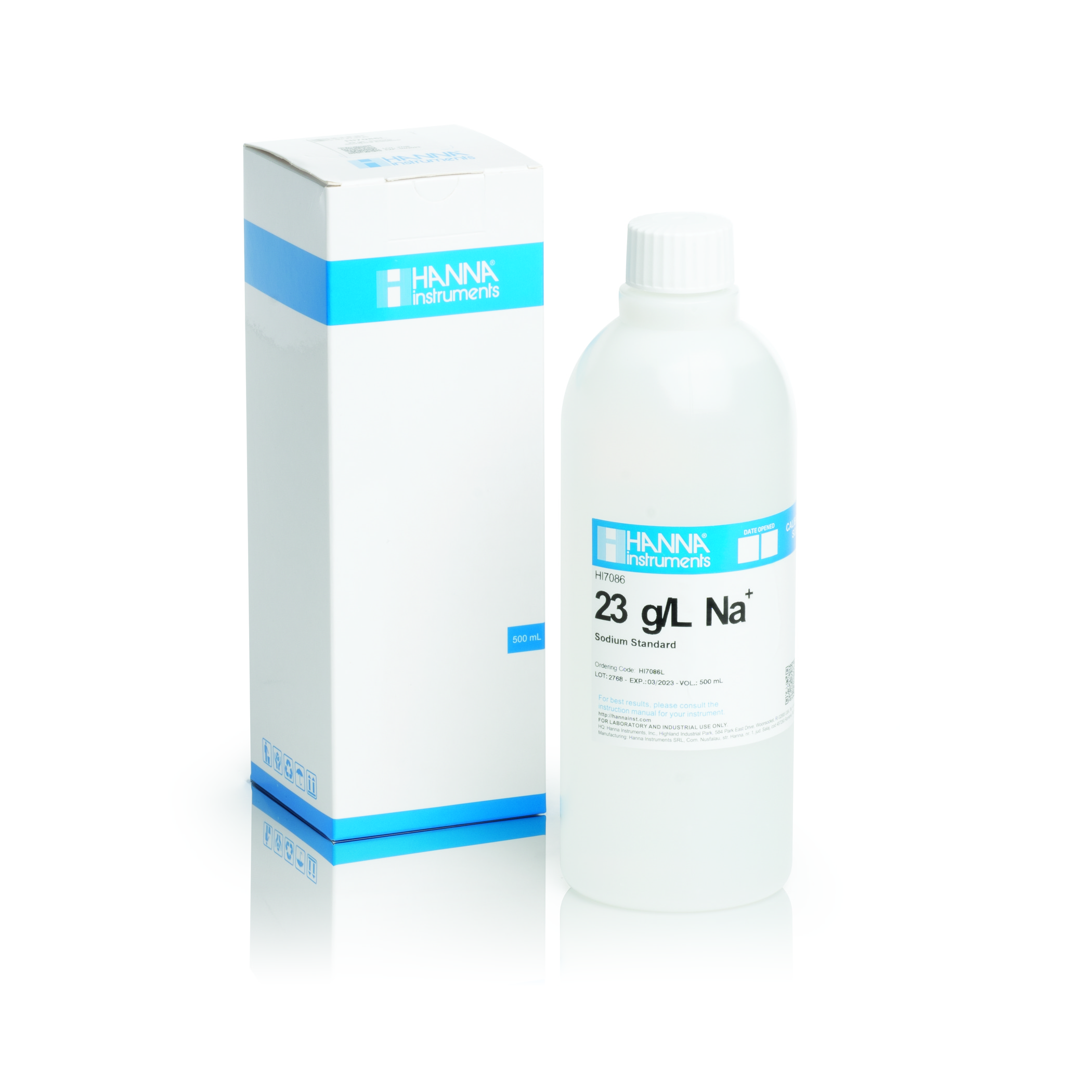 Dung Dịch Hiệu Chuẩn Natri 23 g/L, 500 mL