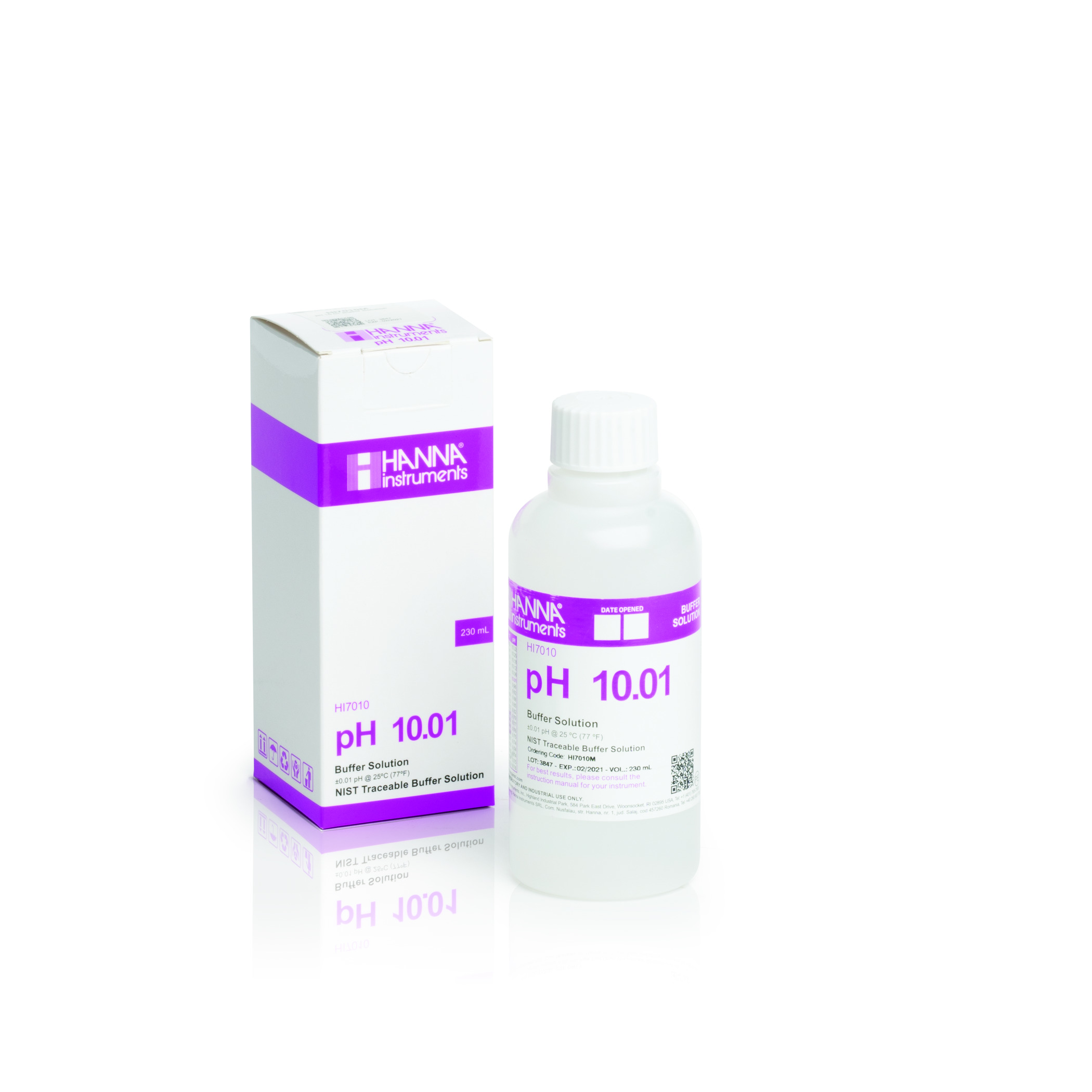 Dung Dịch Hiệu Chuẩn pH 10.01, Chai 230mL