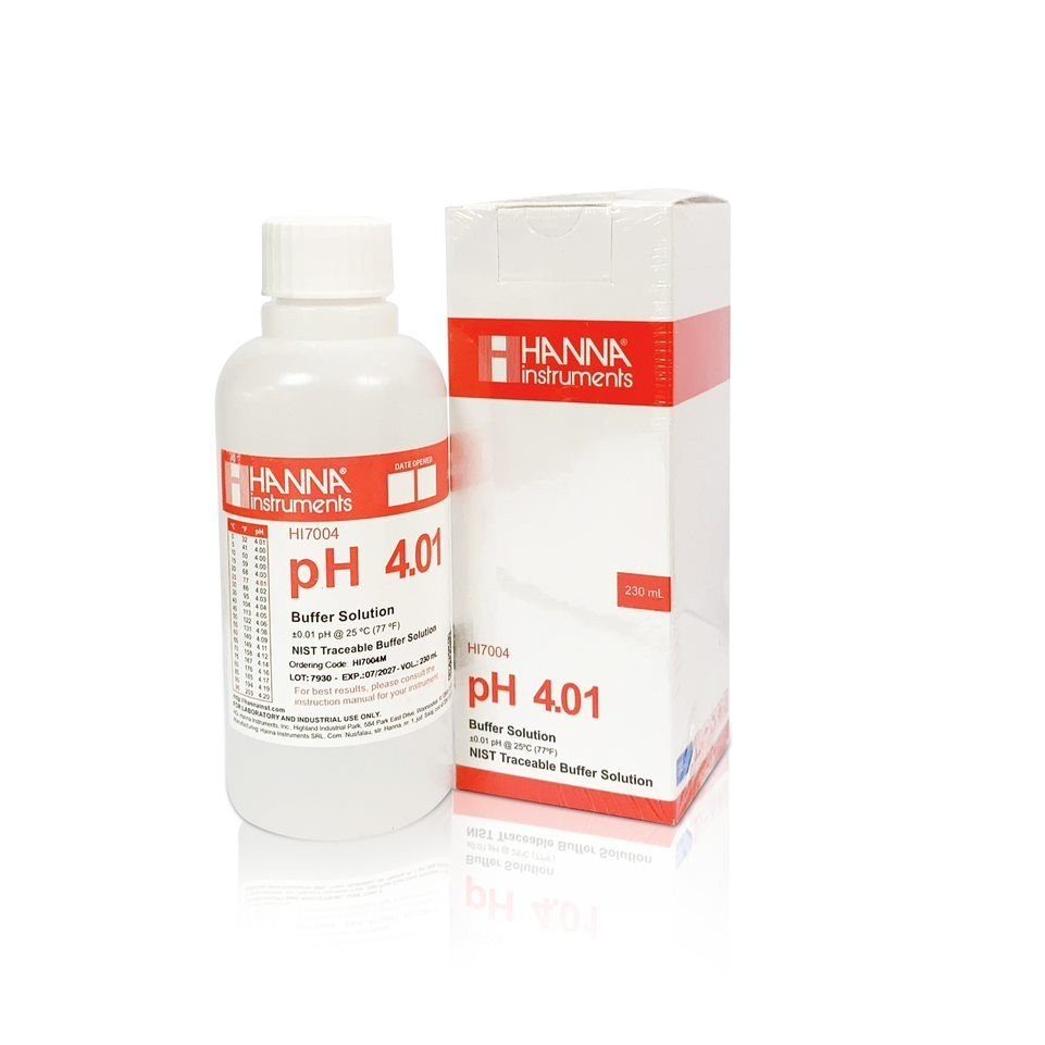 Dung Dịch Hiệu Chuẩn pH 4.01, Chai 230mL