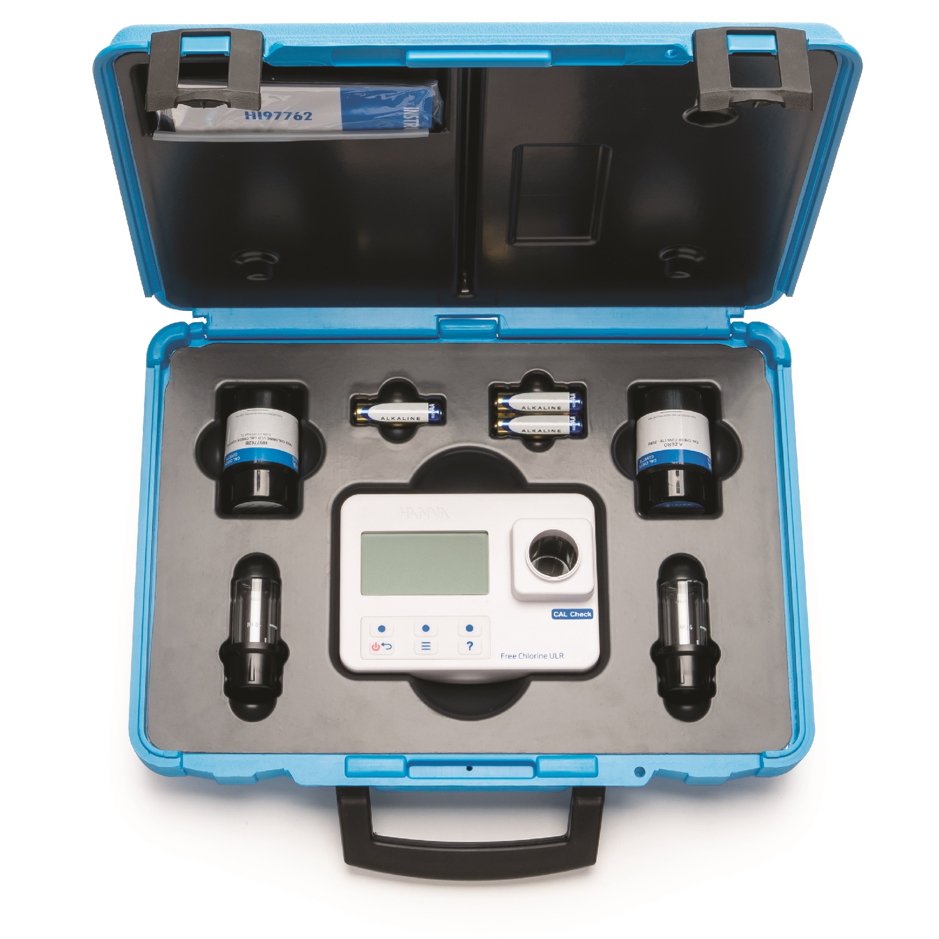 Combo Máy Quang Đo Clo Dư Thang Siêu Thấp Kèm Dung Dịch Chuẩn CAL Check™  