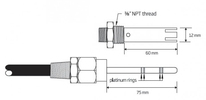 Đầu Đo Độ Dẫn Online, Cáp 3m Đầu Đo Độ Dẫn Online, Cáp 3m