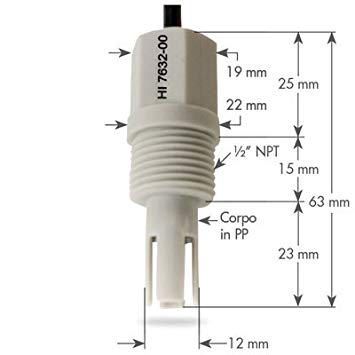 Đầu Dò EC/TDS (Thang Cao) Cáp 6m