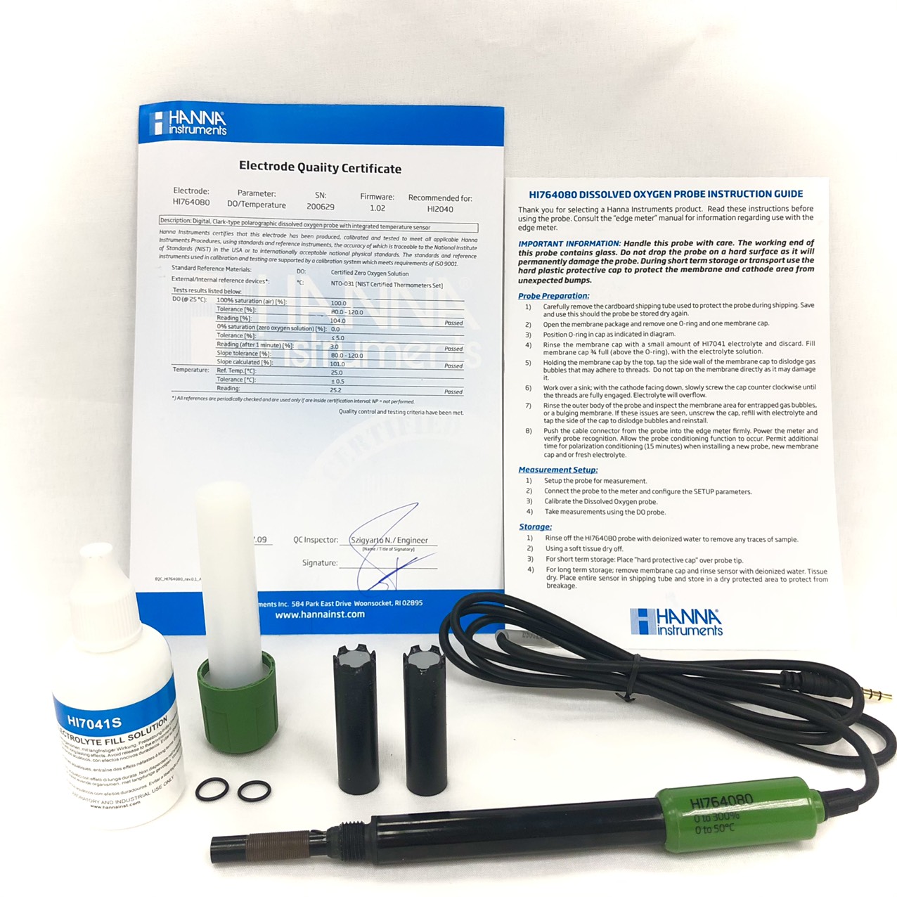 Điện Cực Oxy Hòa Tan/Nhiệt Độ edge® Điện Cực Oxy Hòa Tan/Nhiệt Độ edge®