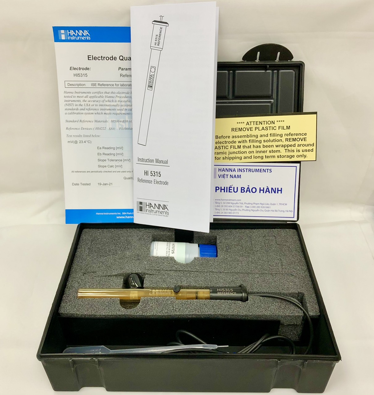 Điện Cực Tham Chiếu Cho Điện Cực ISE Half-Cell