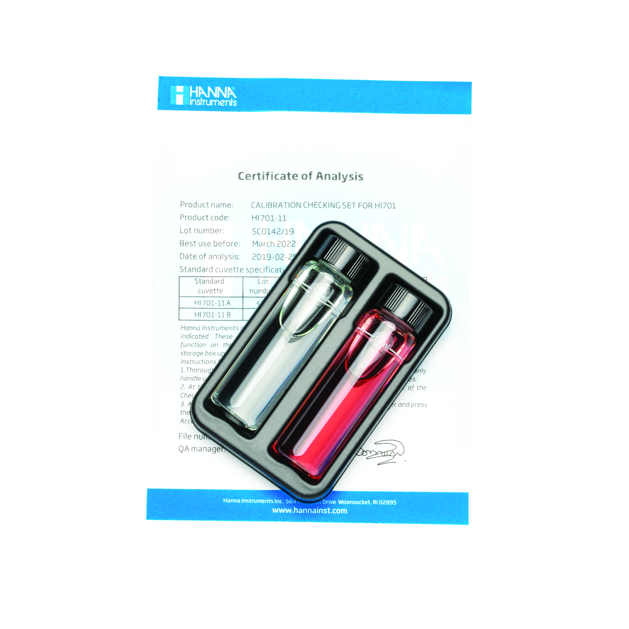 Dung Dịch Kiểm Tra Máy Đo Clo Dư HI701