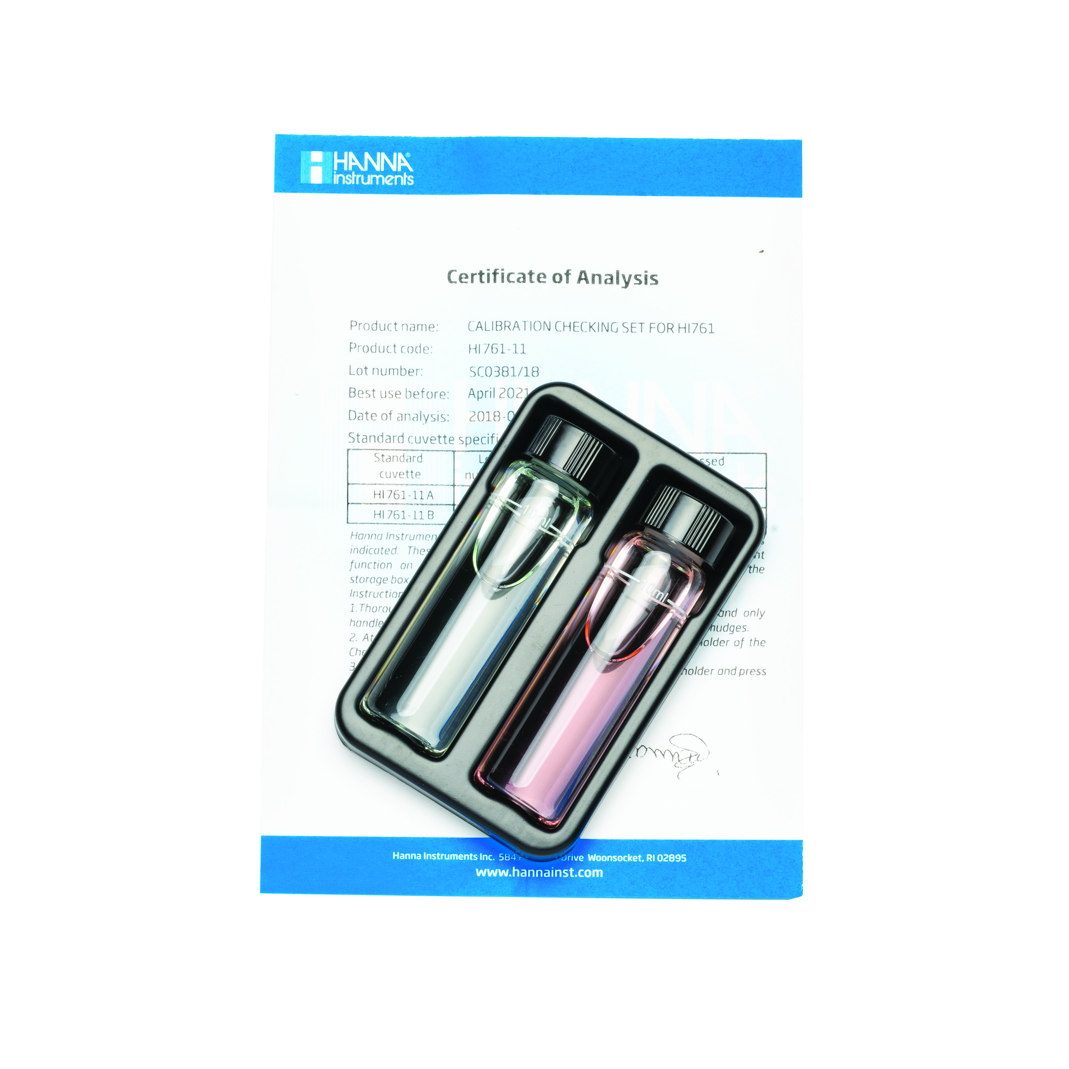 Dung Dịch Chuẩn Để Kiểm Tra Checker HI761