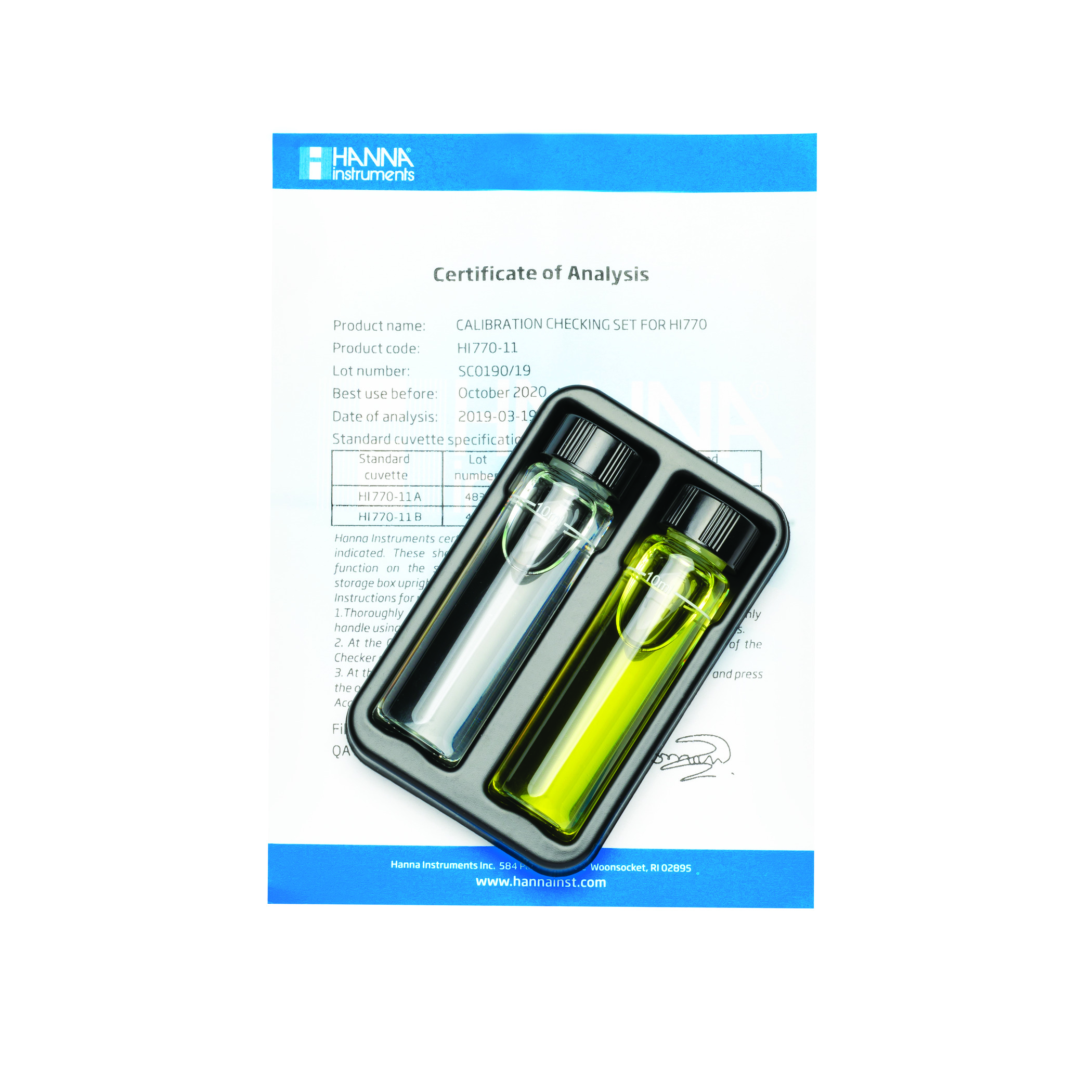 Dung Dịch Kiểm Tra Máy Đo Silica HI770