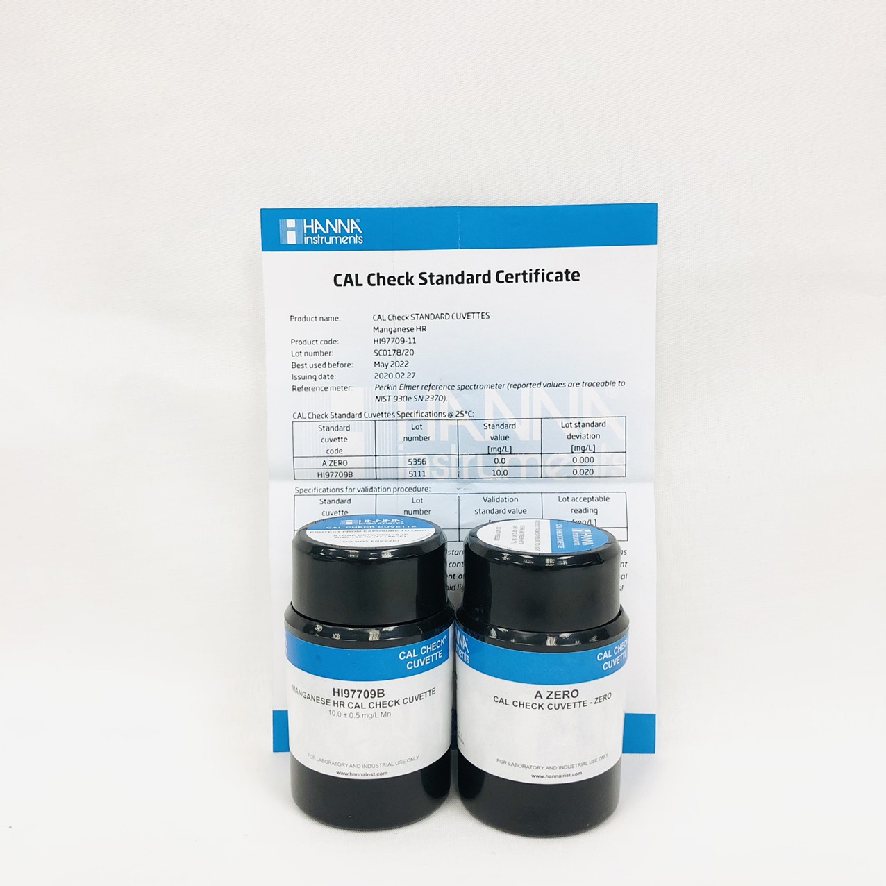 Dung Dịch CAL Check™ Chuẩn Mangan HR Dùng Cho Máy Đo Quang 