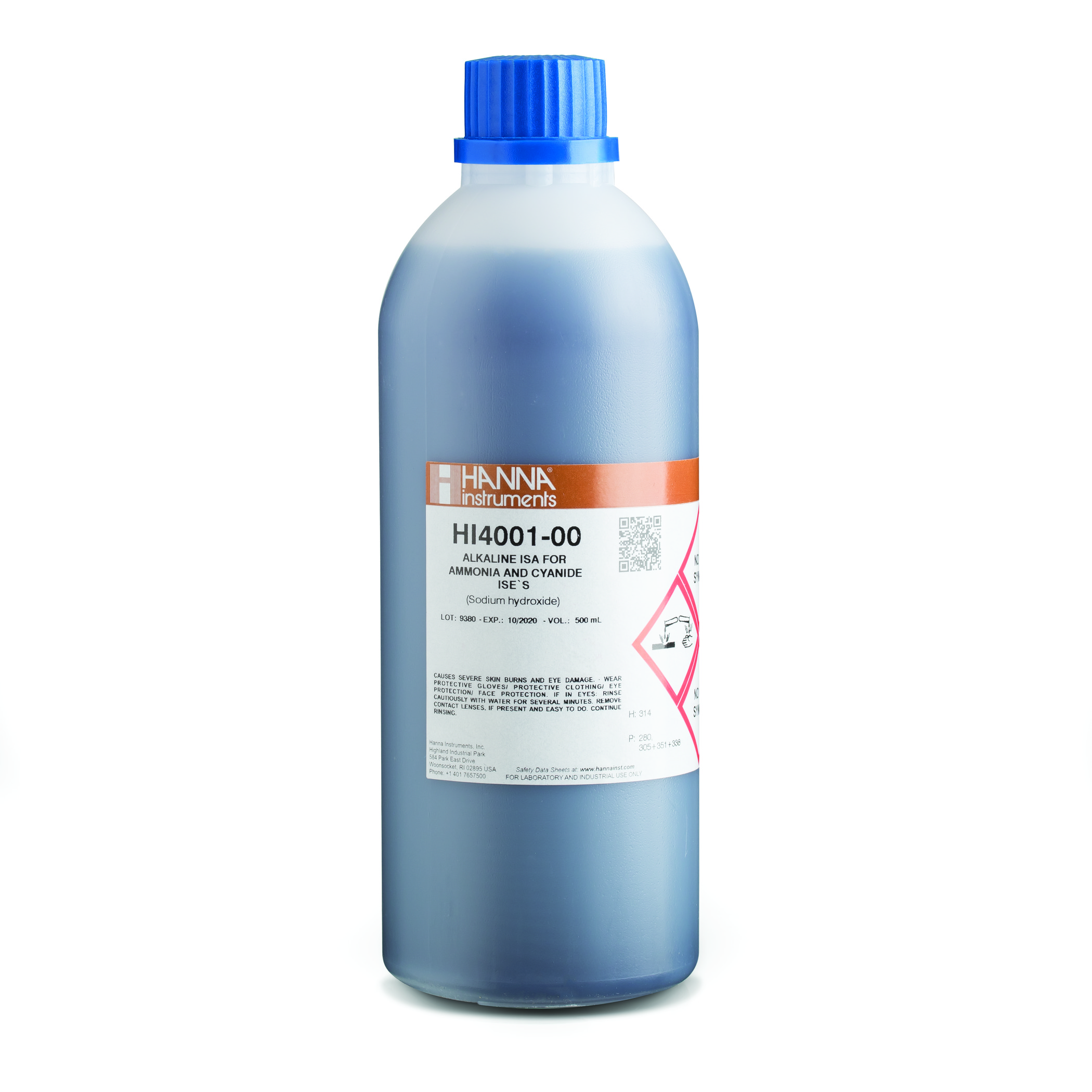 Dung Dịch Điều Chỉnh Cường Độ Ion (ISA) Dùng Cho Điện Cực Đo Cyanide và Amoni