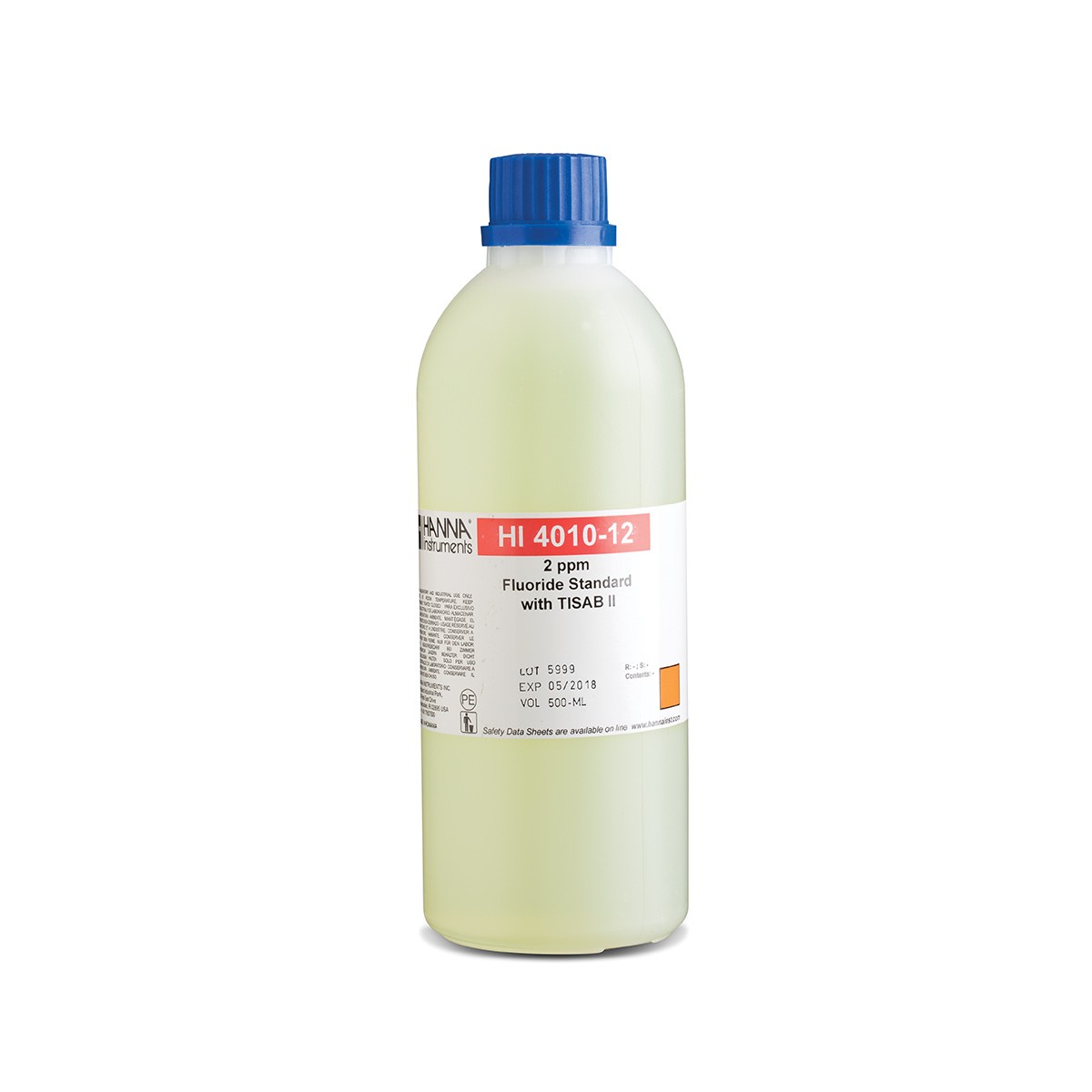 Dung Dịch Hiệu Chuẩn Floride 2ppm Có TISAB II, 500 mL