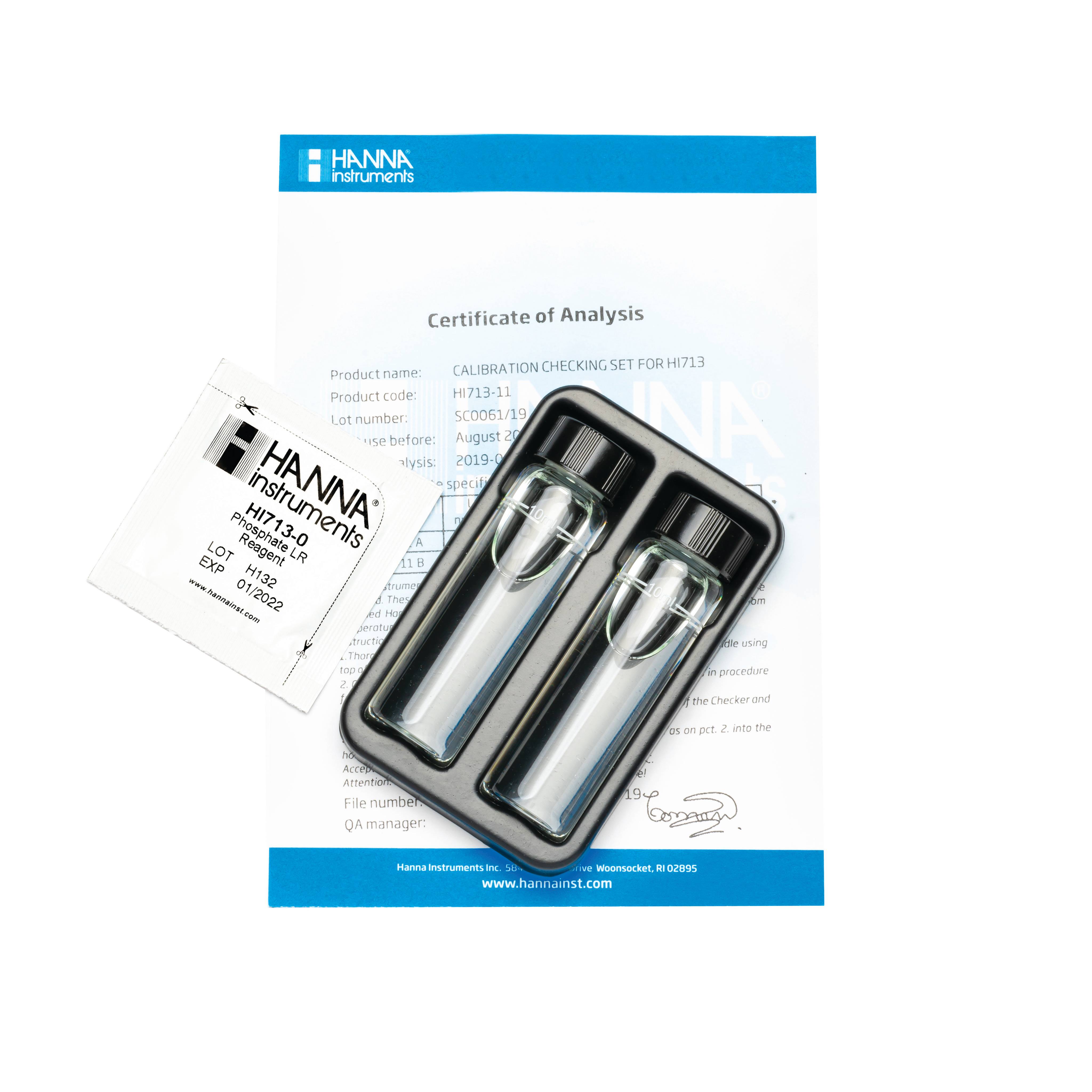 Dung Dịch Kiểm Tra Máy Đo Photphat Thang Thấp HI713, Chỉ Dùng 1 Lần