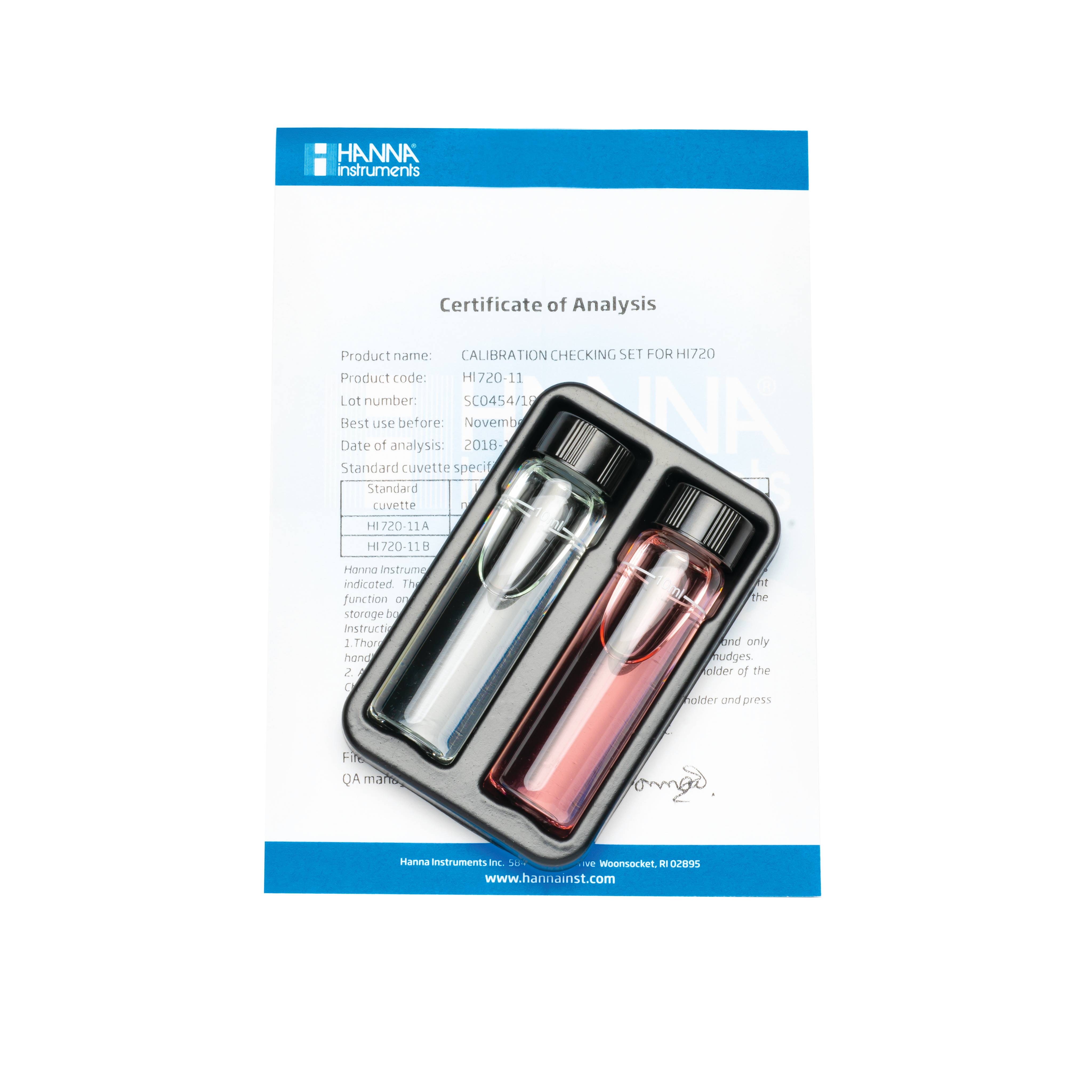 Dung Dịch Kiểm Tra Máy Đo Độ Cứng Canxi HI720