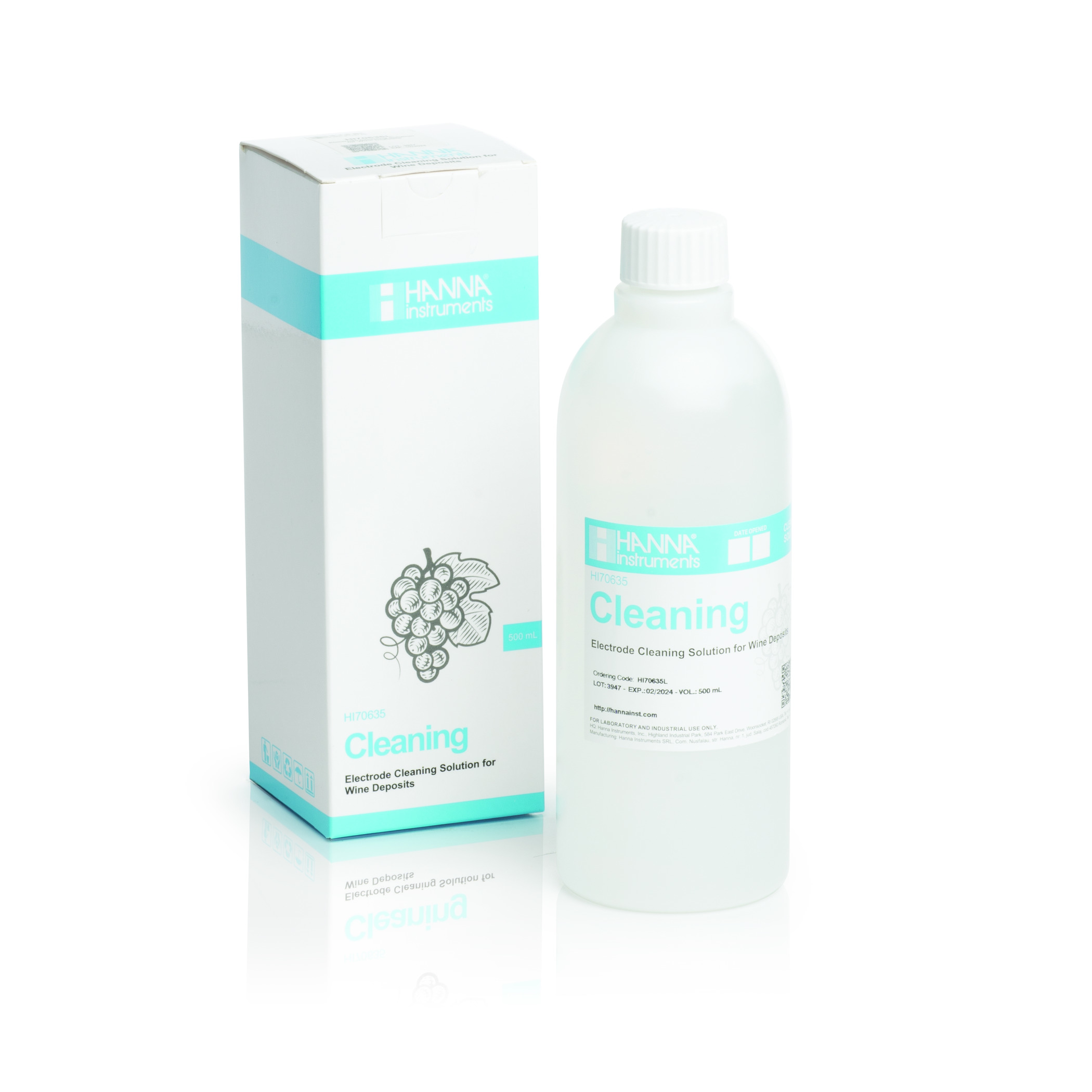 Dung Dịch Rửa Cặn Rượu Trên Điện Cực Sau Khi Đo Trong Rượu, 500 mL