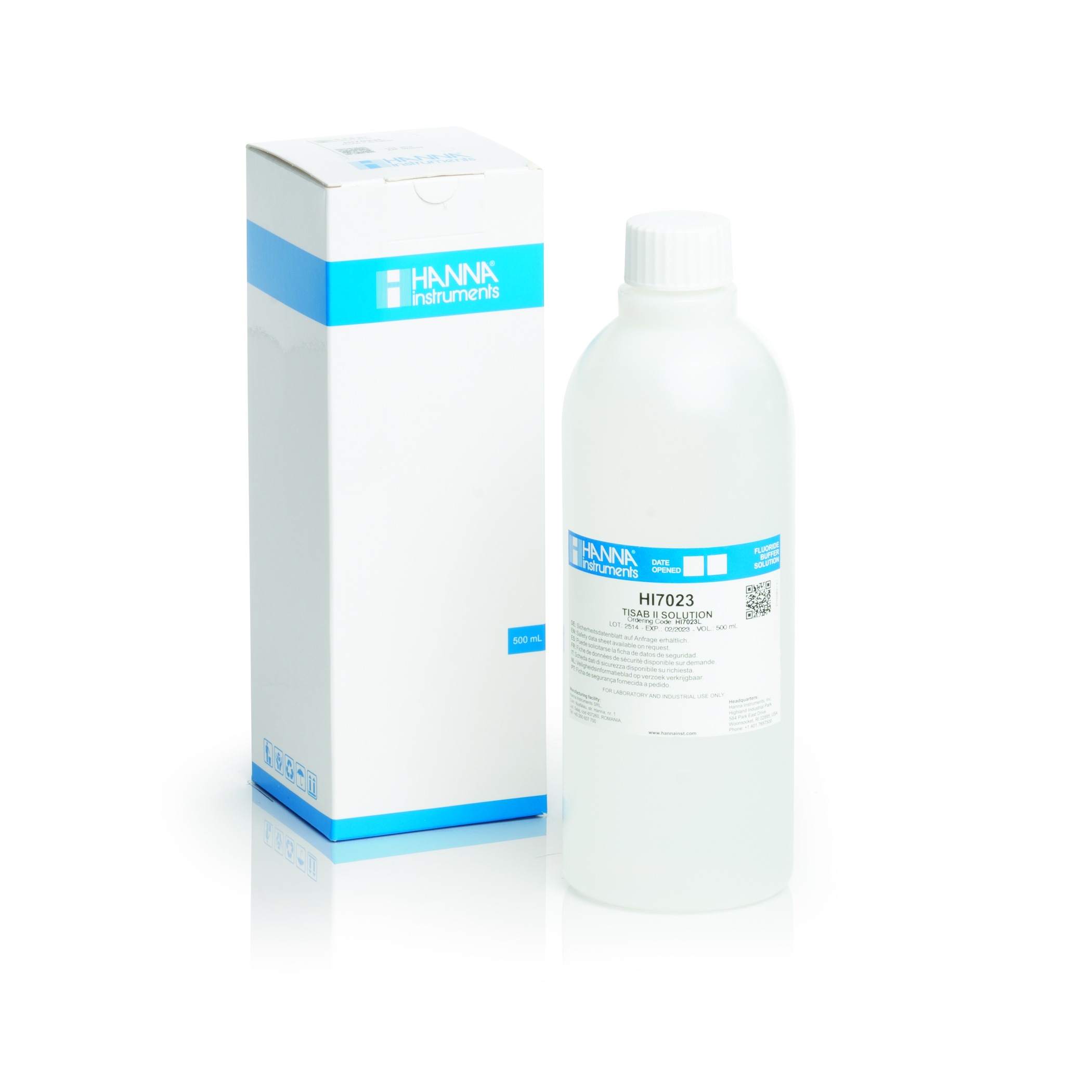 Dung Dịch TISAB Cho Điện Cực Floride, Chai 500mL