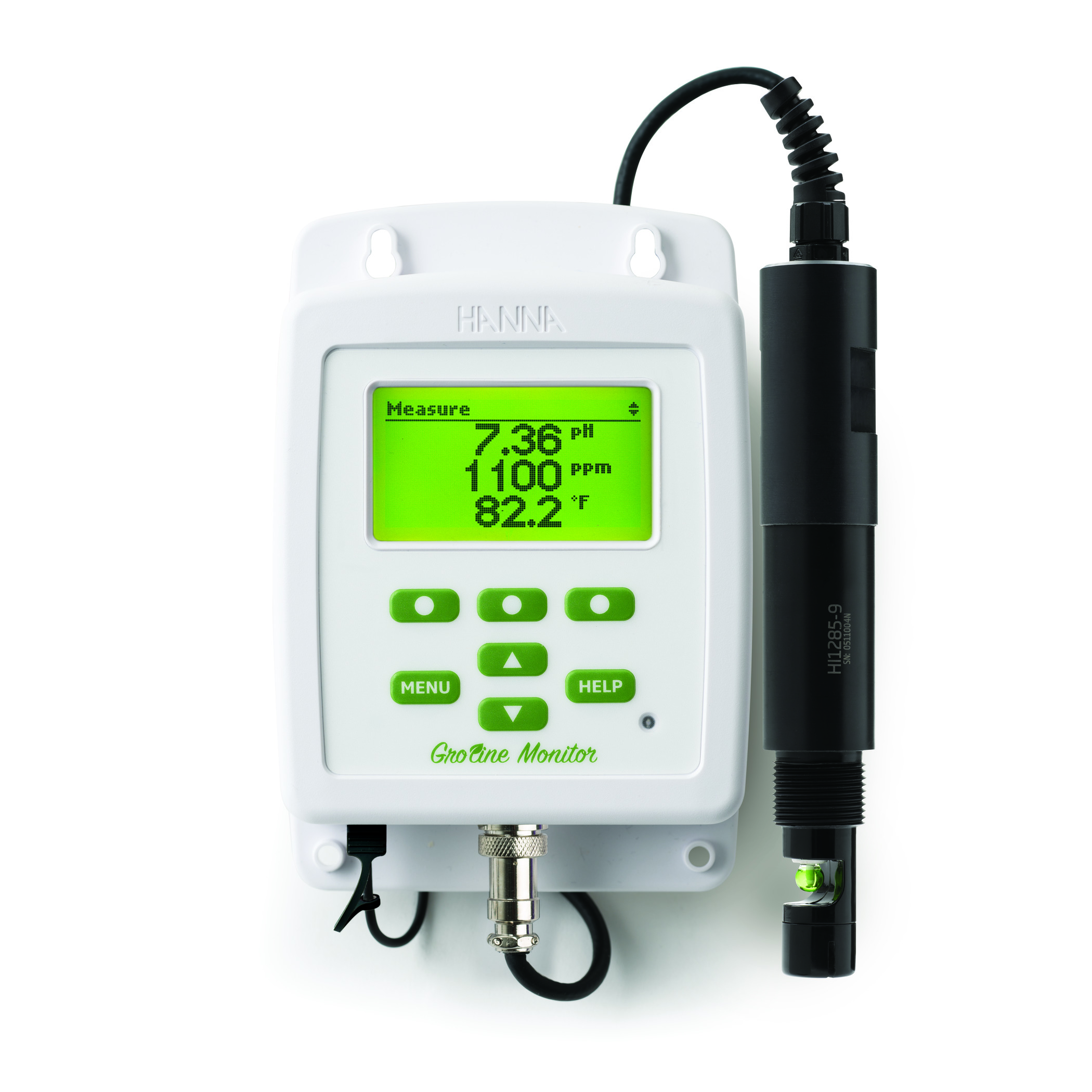 Màn hình Đo pH/EC/TDS/Nhiệt Độ Trong Đường Ống Chuyên Trong Thủy Canh - GroLine