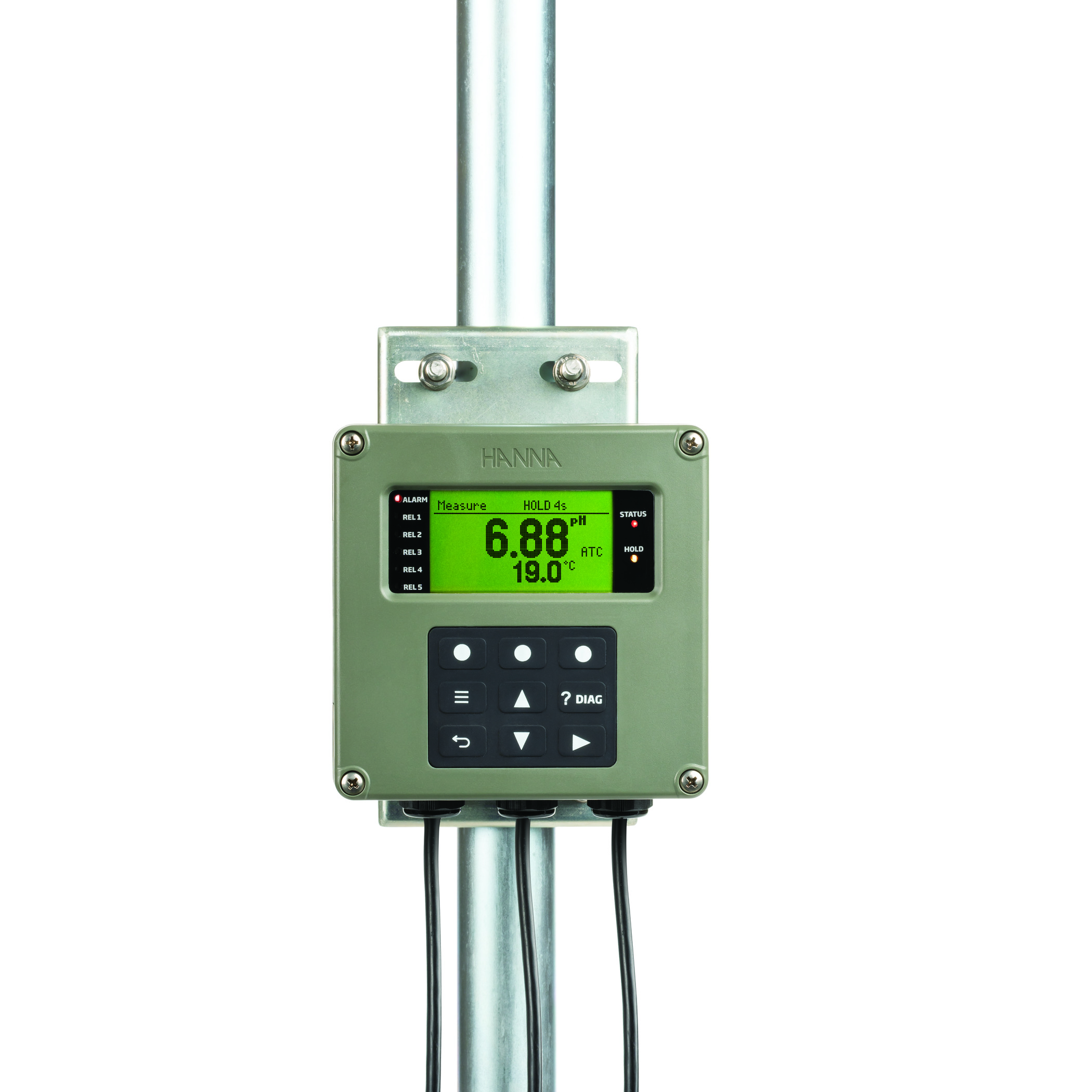 Màn Hình Kiểm Soát pH, ORP, EC, DO, Độ Đục Đồng Thời