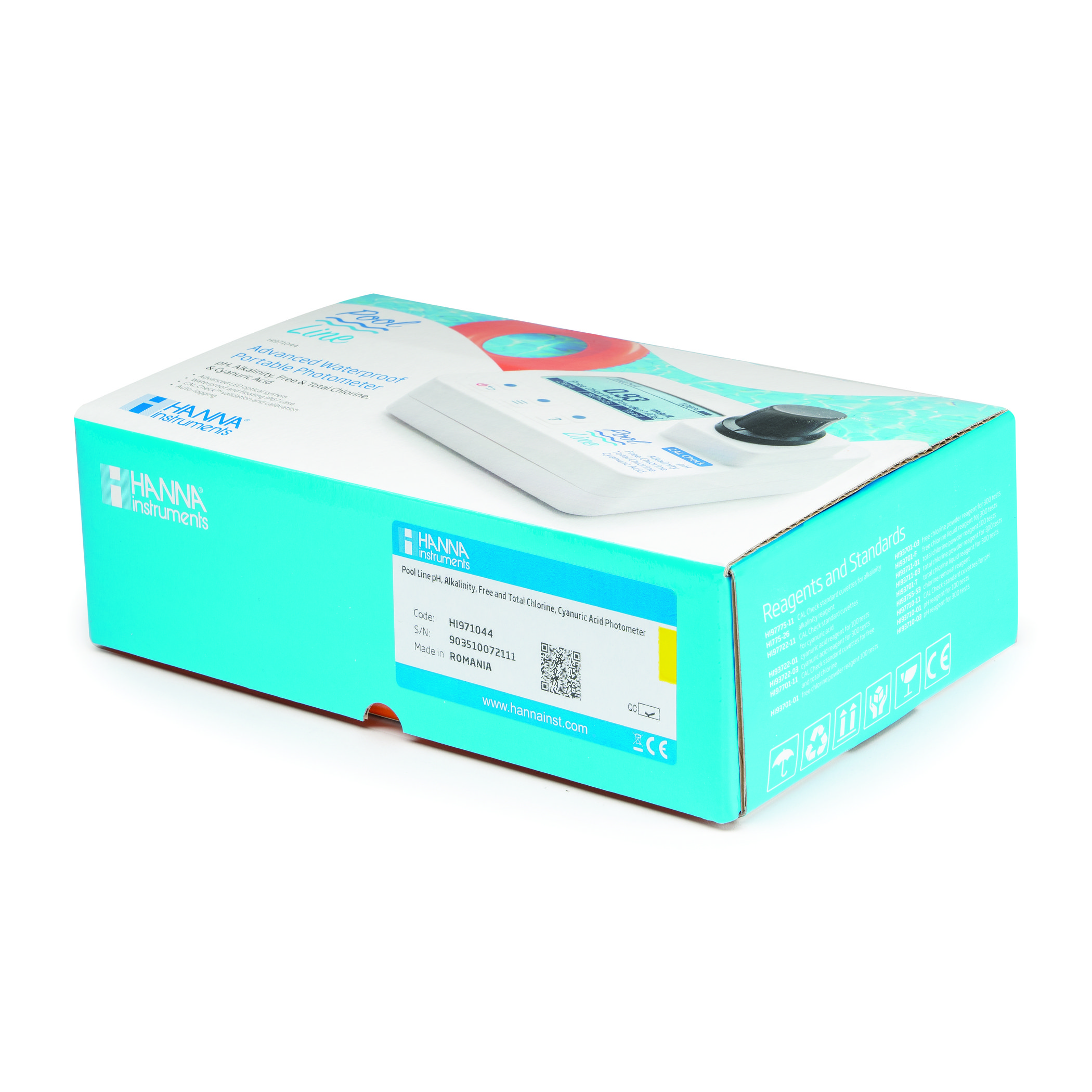 Máy Đo Kiềm, Clo Dư Và Clo Tổng, Axit Cyanuric, Và pH Trong Hồ Bơi