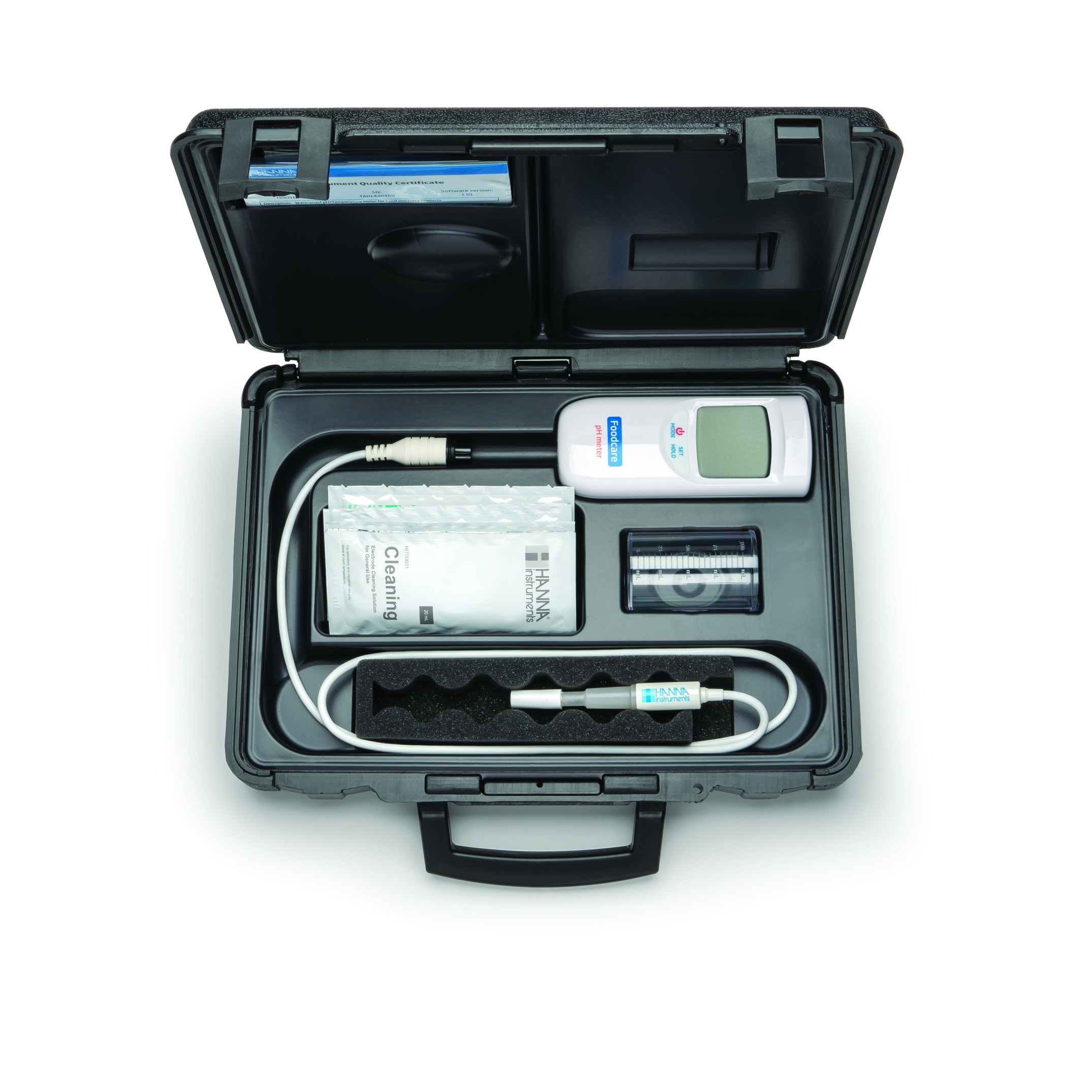 Máy Đo pH/Nhiệt Độ Trong Sữa Chua, Phô Mai Và Thực Phẩm Bán Rắn (HACCP)