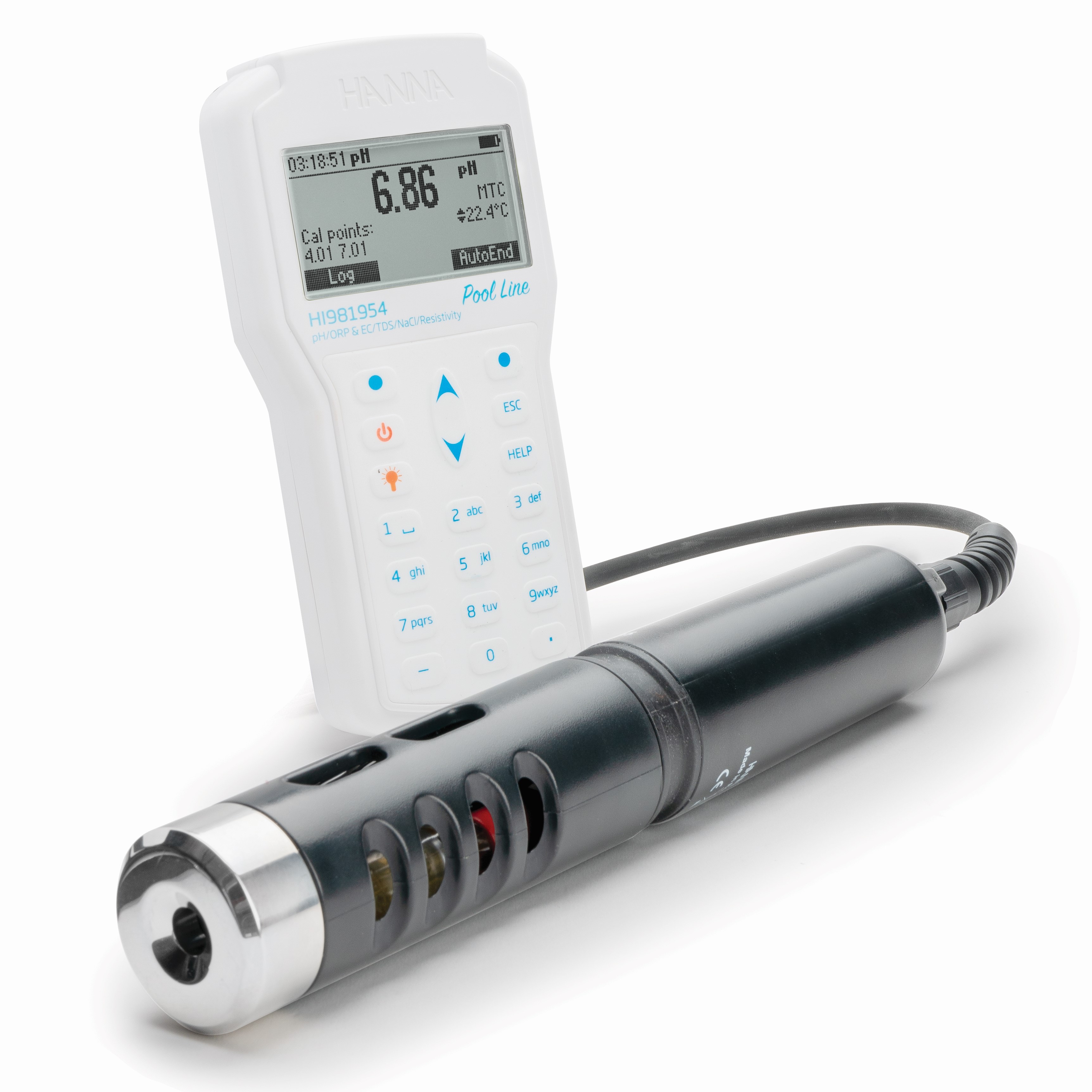 Máy Đo pH/ORP/EC/TDS/Độ Mặn/Trở Kháng/Áp Suất/Nhiệt Độ Chống Thấm Nước Chuyên Hồ Bơi Máy Đo pH/ORP/EC/TDS/Độ Mặn/Trở Kháng/Áp Suất/Nhiệt Độ Chống Thấm Nước Chuyên Hồ Bơi