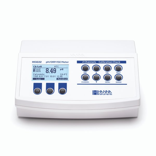 Máy Đo pH/ORP/ISE/Nhiệt Độ 2 Kênh Để Bàn