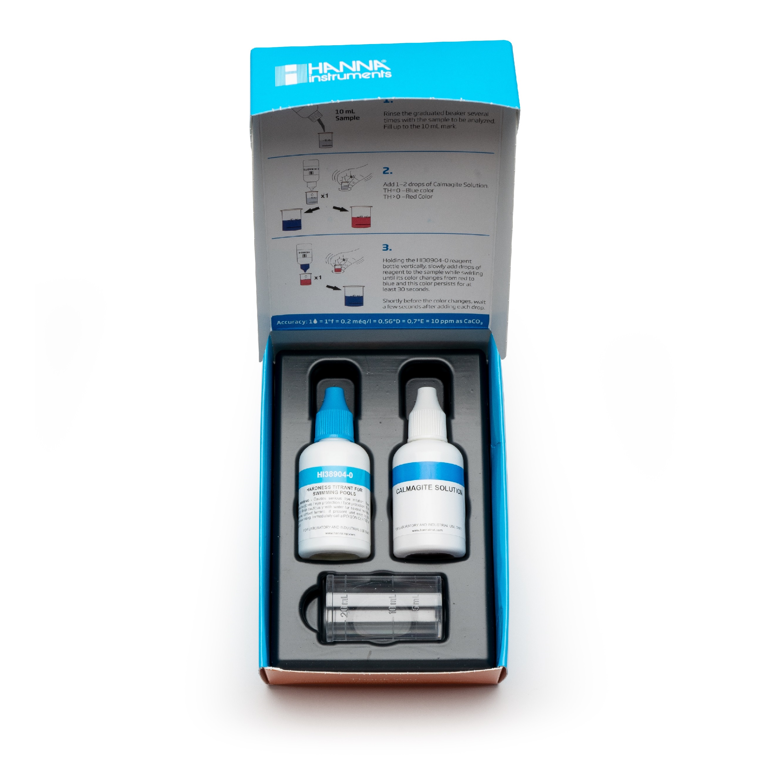 Bộ Dụng Cụ Đo Độ Cứng Tổng (0-80 TH) Chuyên Hồ Bơi