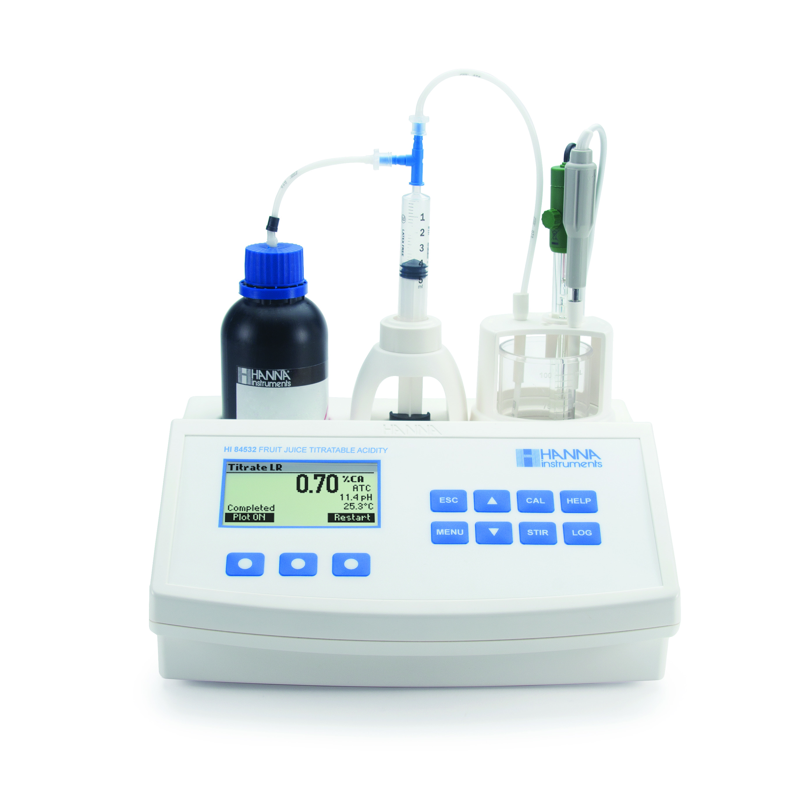 Thiết bị mini phân tích nồng độ acid trong nước hoa quả