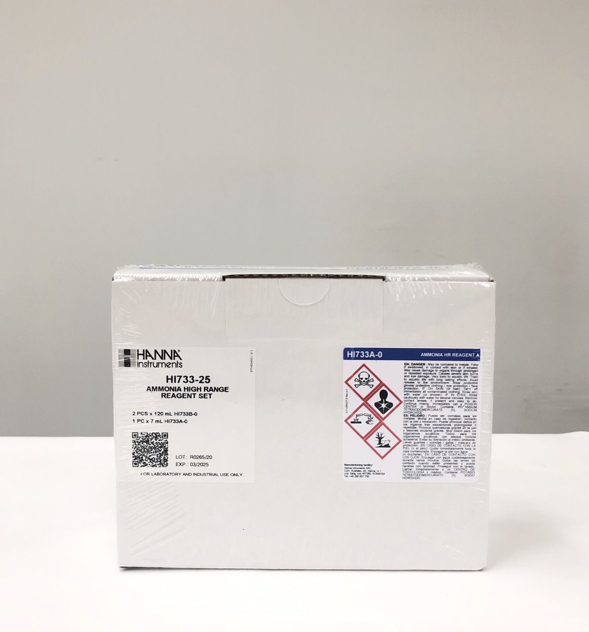 Thuốc Thử Amoni Thang Cao Dùng Cho HI733 (25 lần) Thuốc Thử Amoni Thang Cao Dùng Cho HI733 (25 lần)
