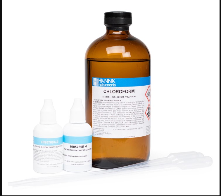 Thuốc thử dùng để đo anion hoạt động bề mặt, 40 lần 