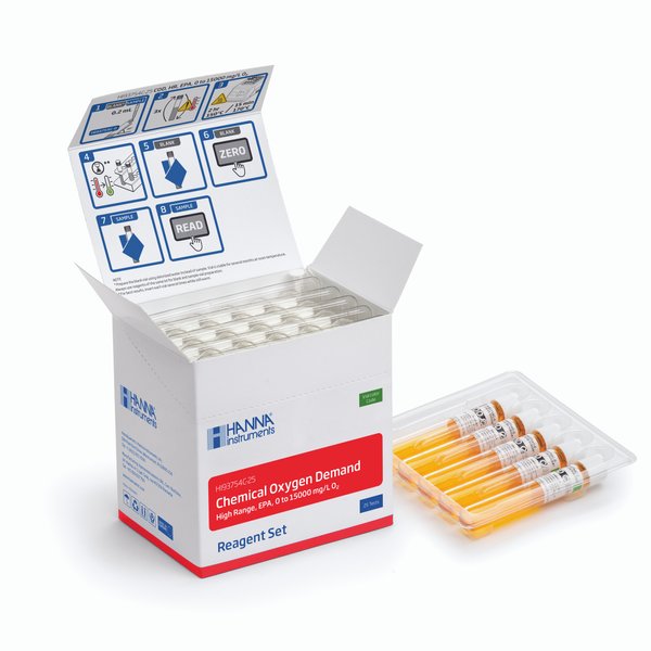 Thuốc Thử COD Thang Cao 0-15000mg/L (25 lần đo)