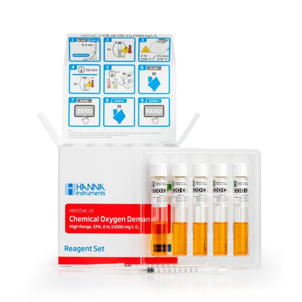 Thuốc Thử COD Thang Cao 0-15000mg/L (25 lần đo)