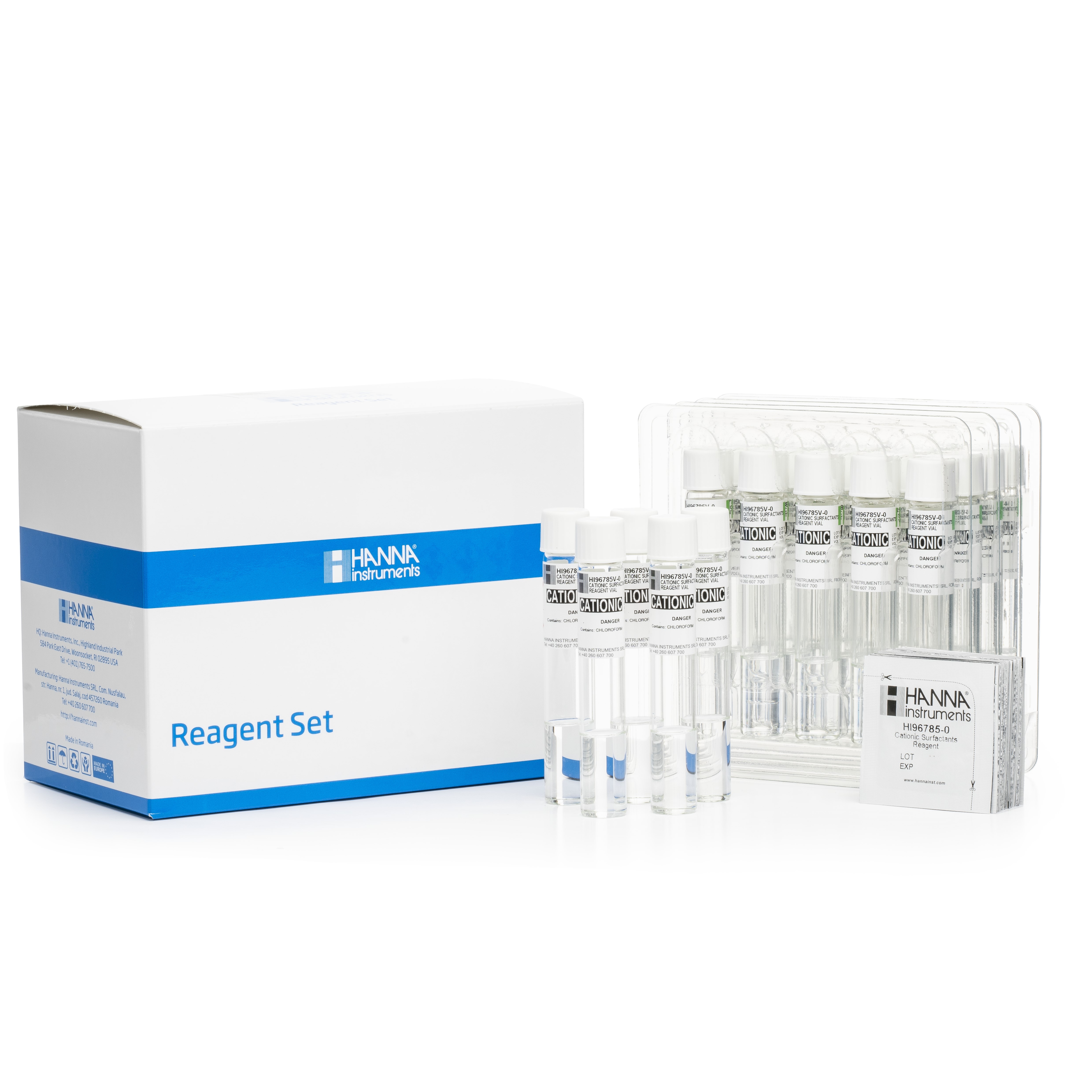 Thuốc Thử Đo Độ Hoạt Động Bề Mặt Cationic, 25 Lần Đo 