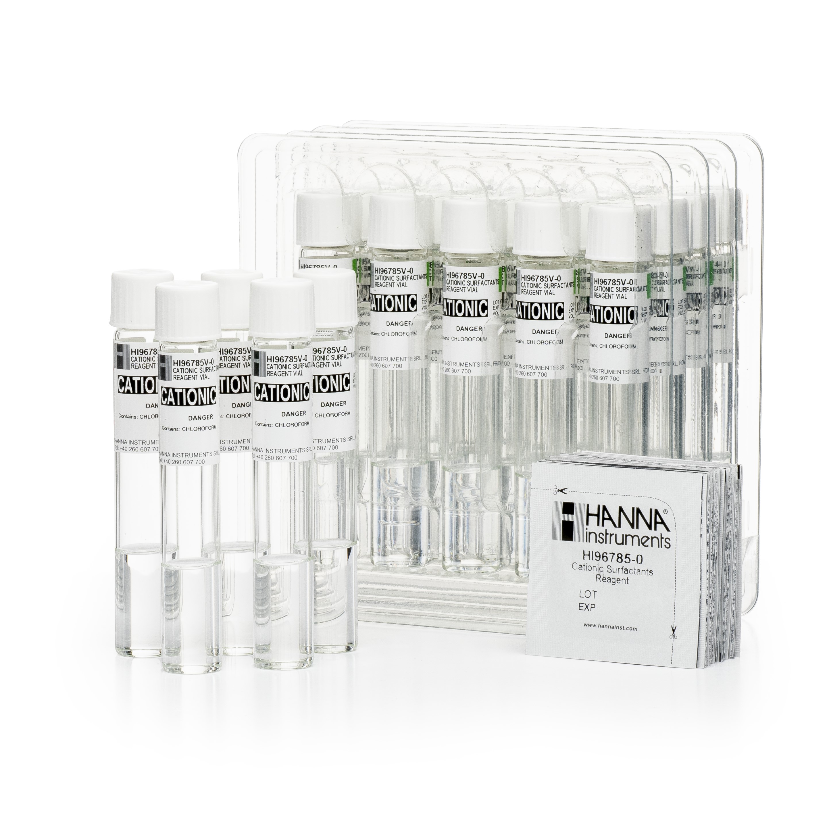 Thuốc Thử Đo Độ Hoạt Động Bề Mặt Cationic, 25 Lần Đo 