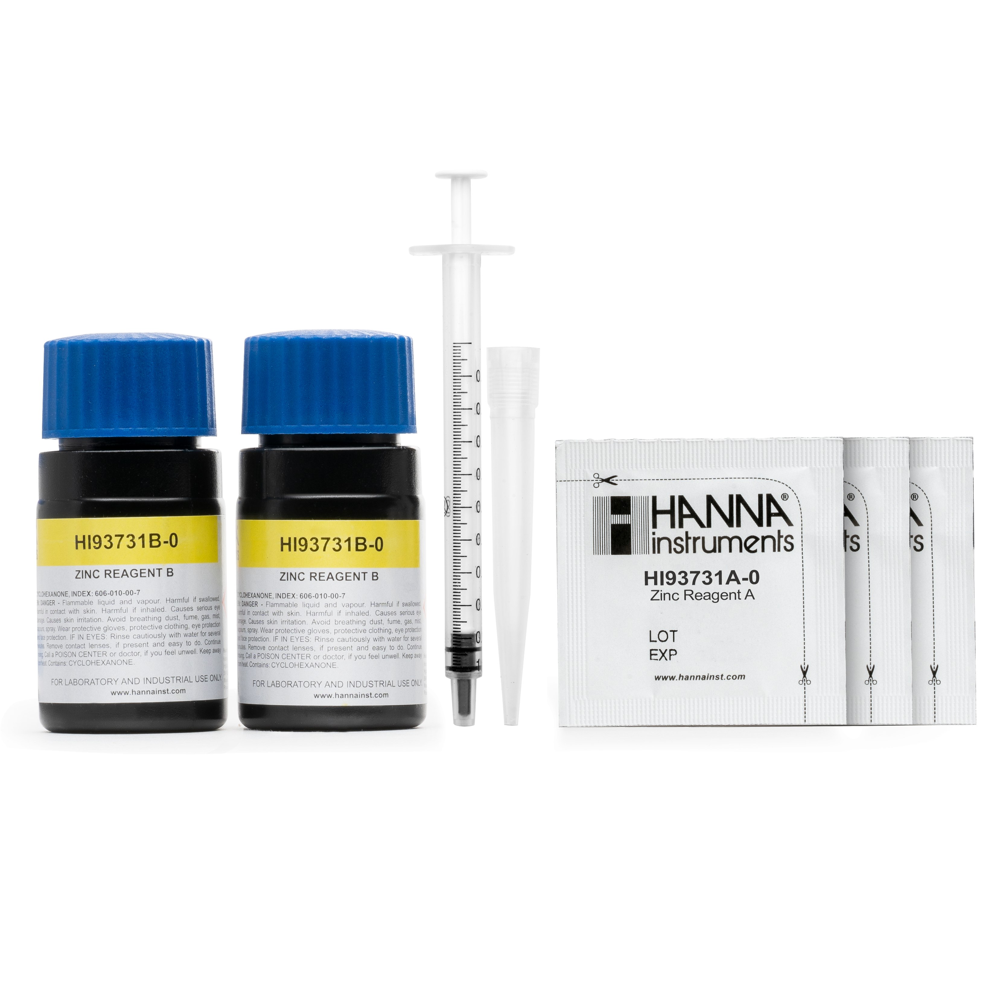 Thuốc Thử Kẽm Dùng Với Máy Đo, 100 Lần Đo