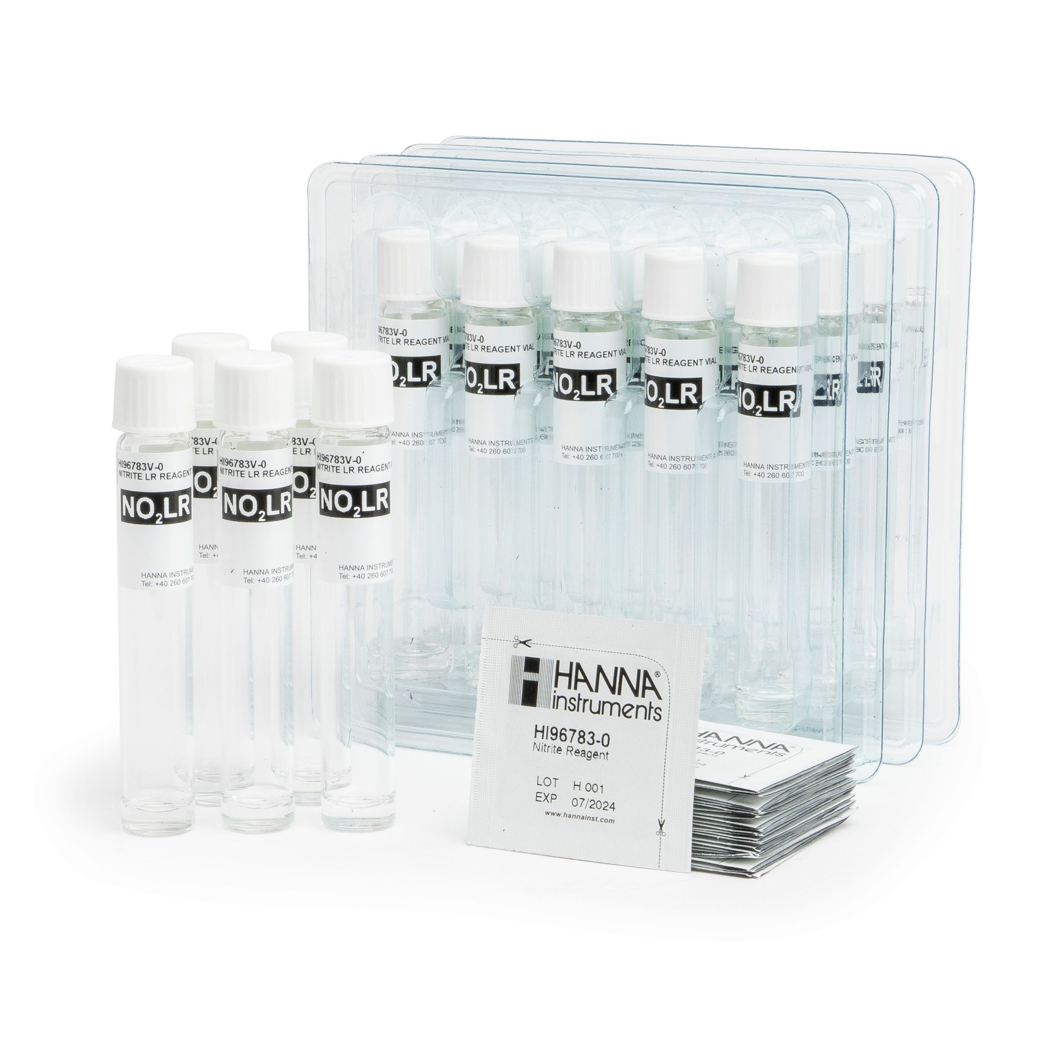 Thuốc Thử Nitrit Thang Thấp - Ống 16mm, 25 Lần Đo