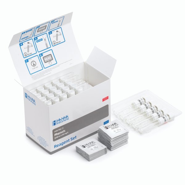 Thuốc Thử Phenols Dùng Cho Máy Đo, 25 Lần Đo