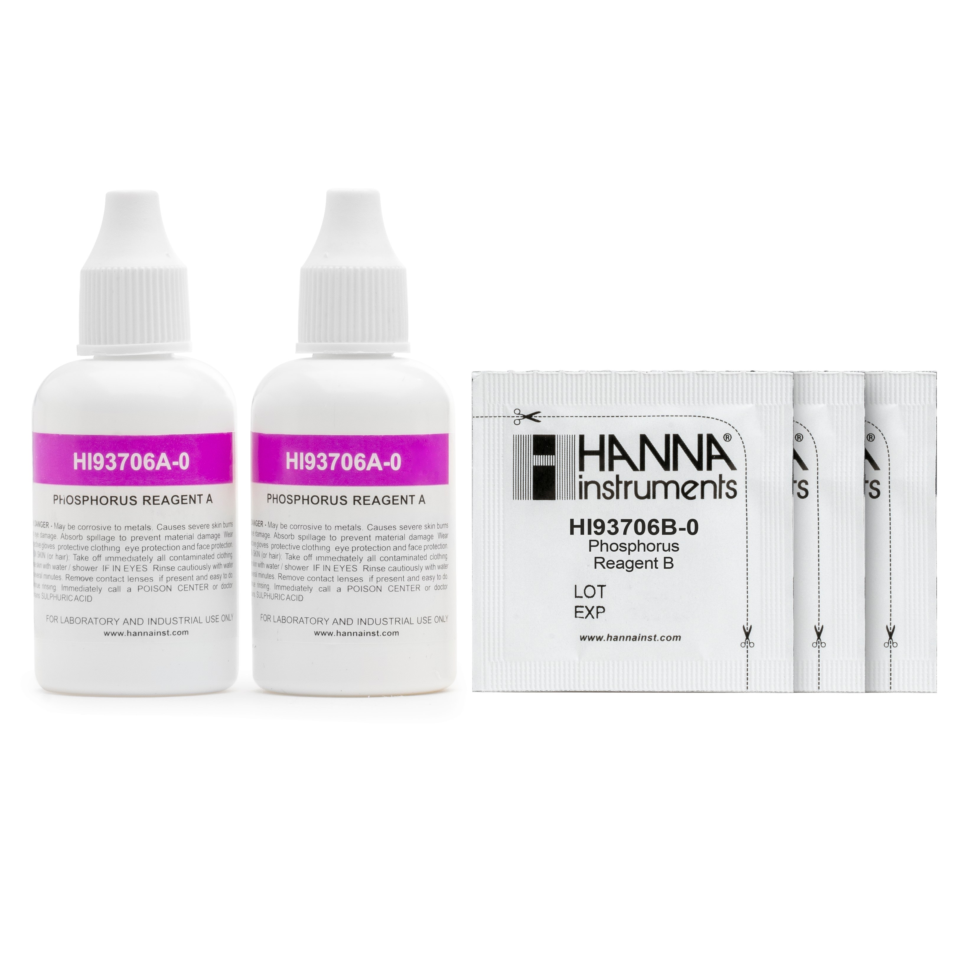 Thuốc thử đo Photpho, 100 lần